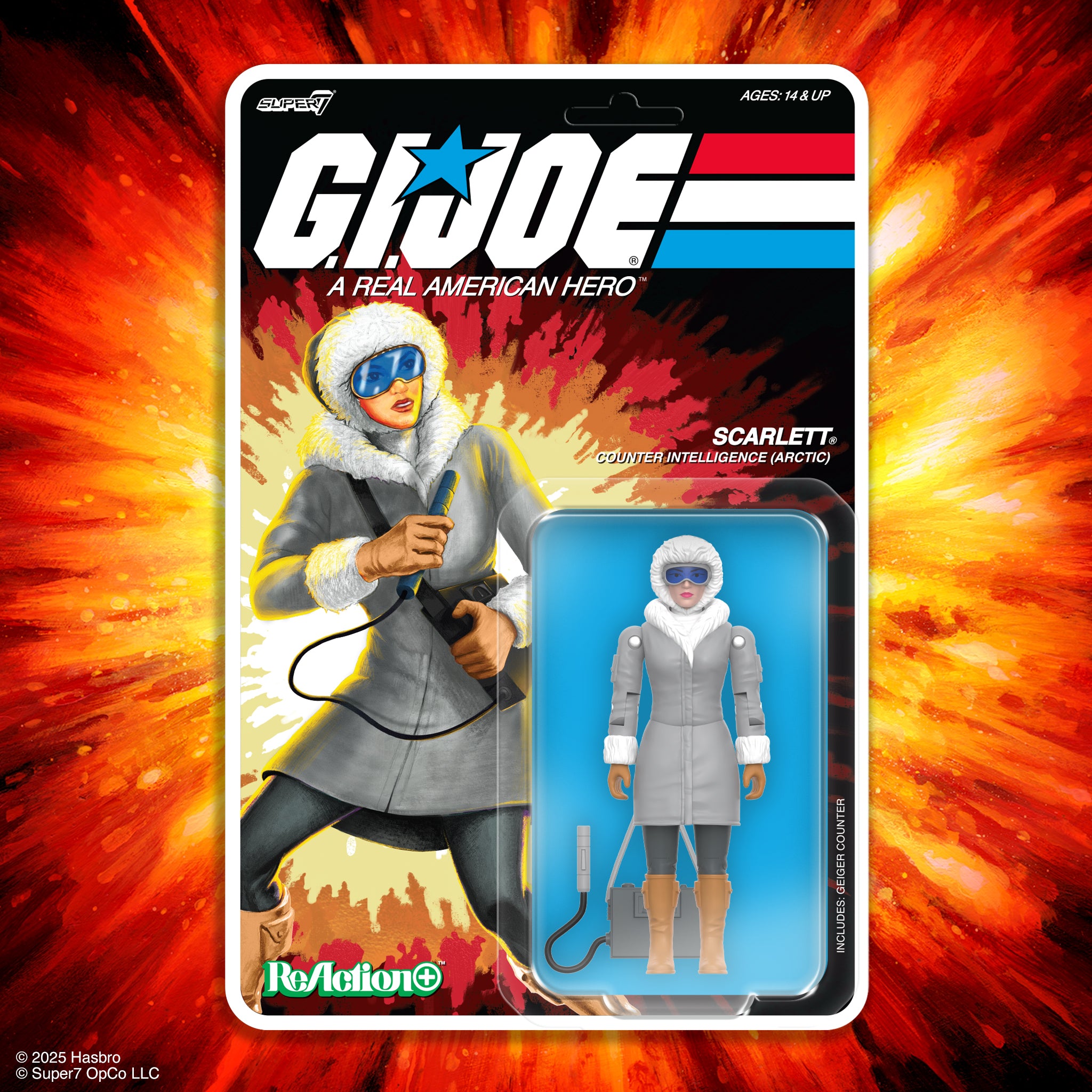 G.I. Joe ReAction+ Wave 06 - Arctic Scarlett