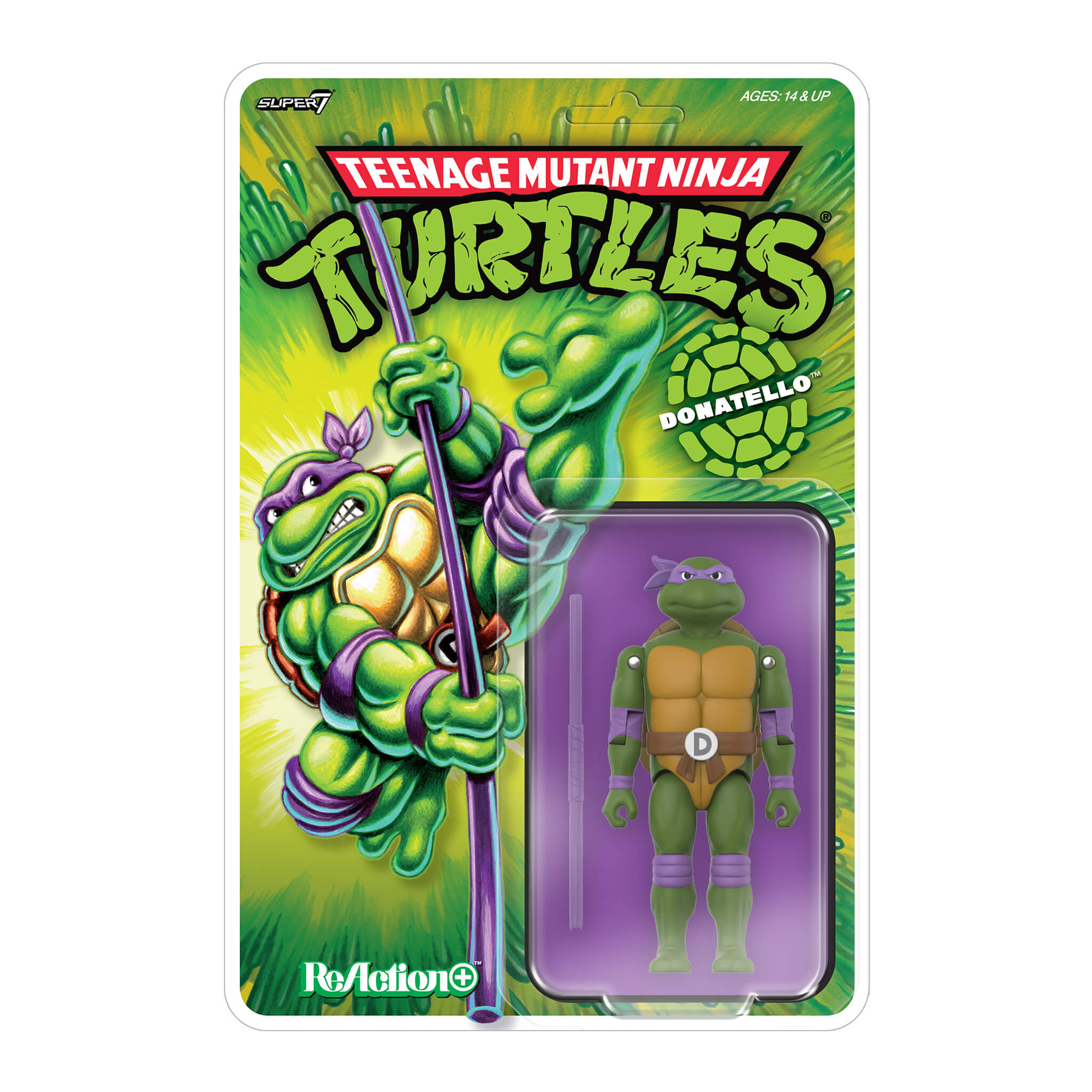 Teenage Mutant Ninja Turtles ReAction+ Wave 01 - Donatello