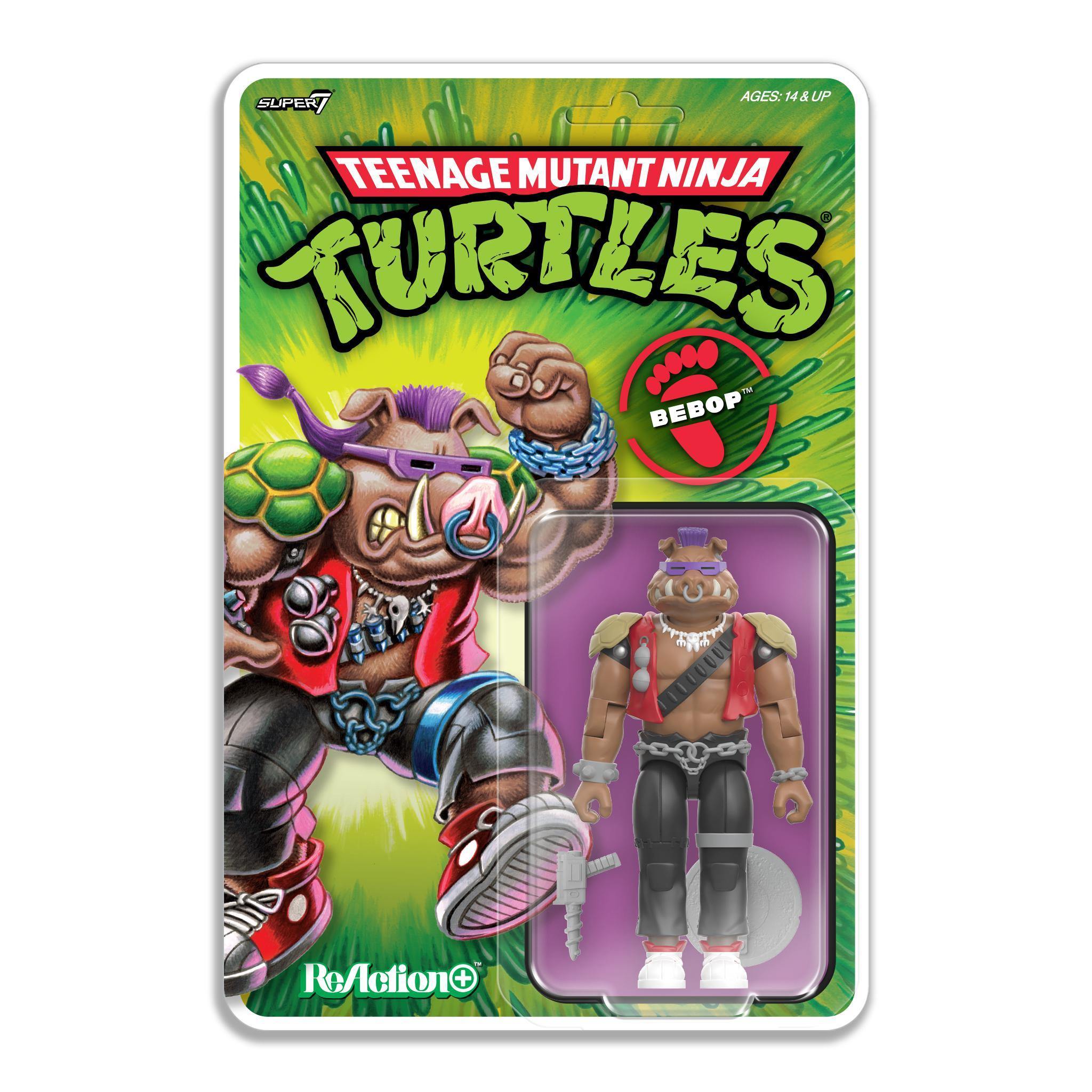 Teenage Mutant Ninja Turtles ReAction+ Wave 02 - Bebop