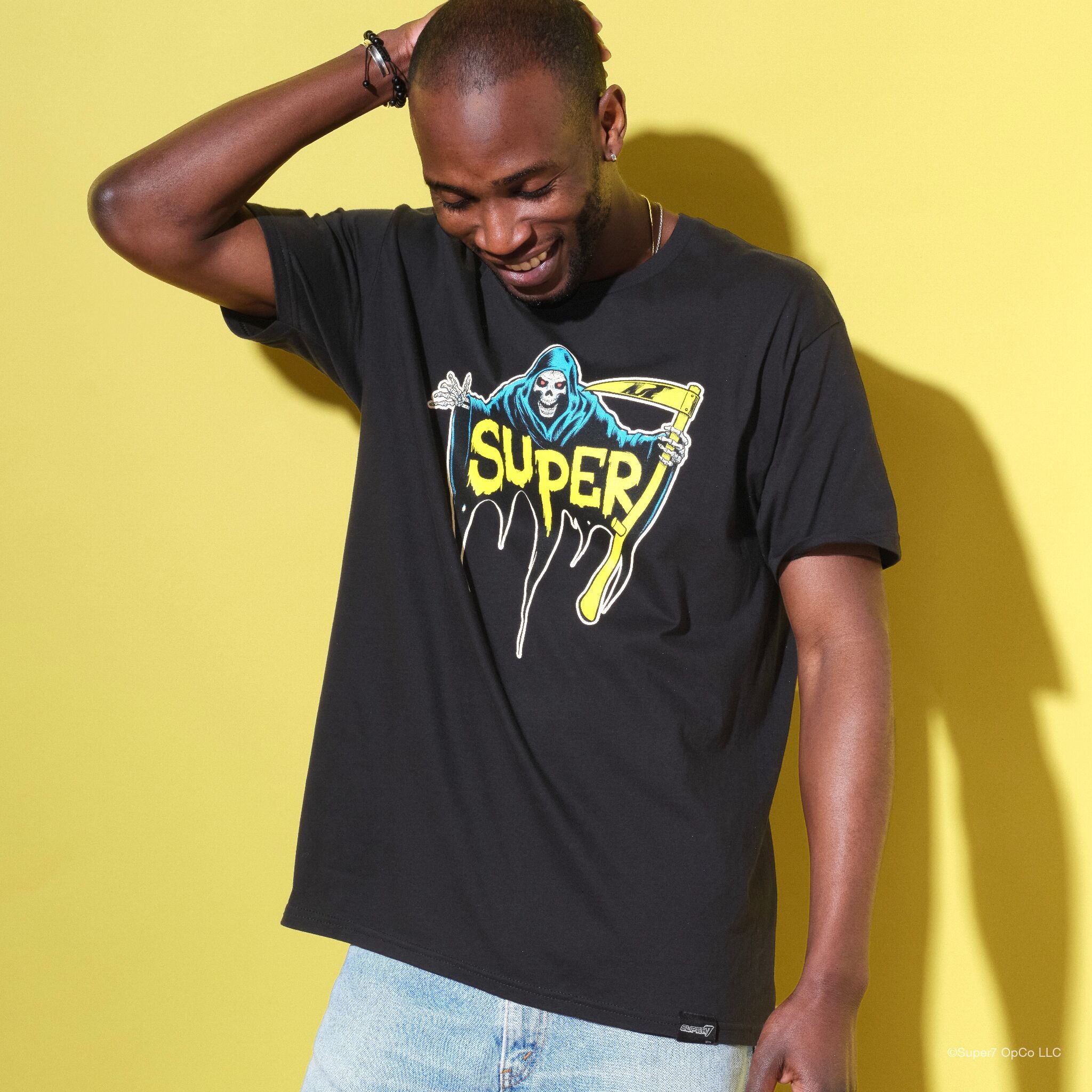 Super7 T-shirts - Super7 Reaper (Black)