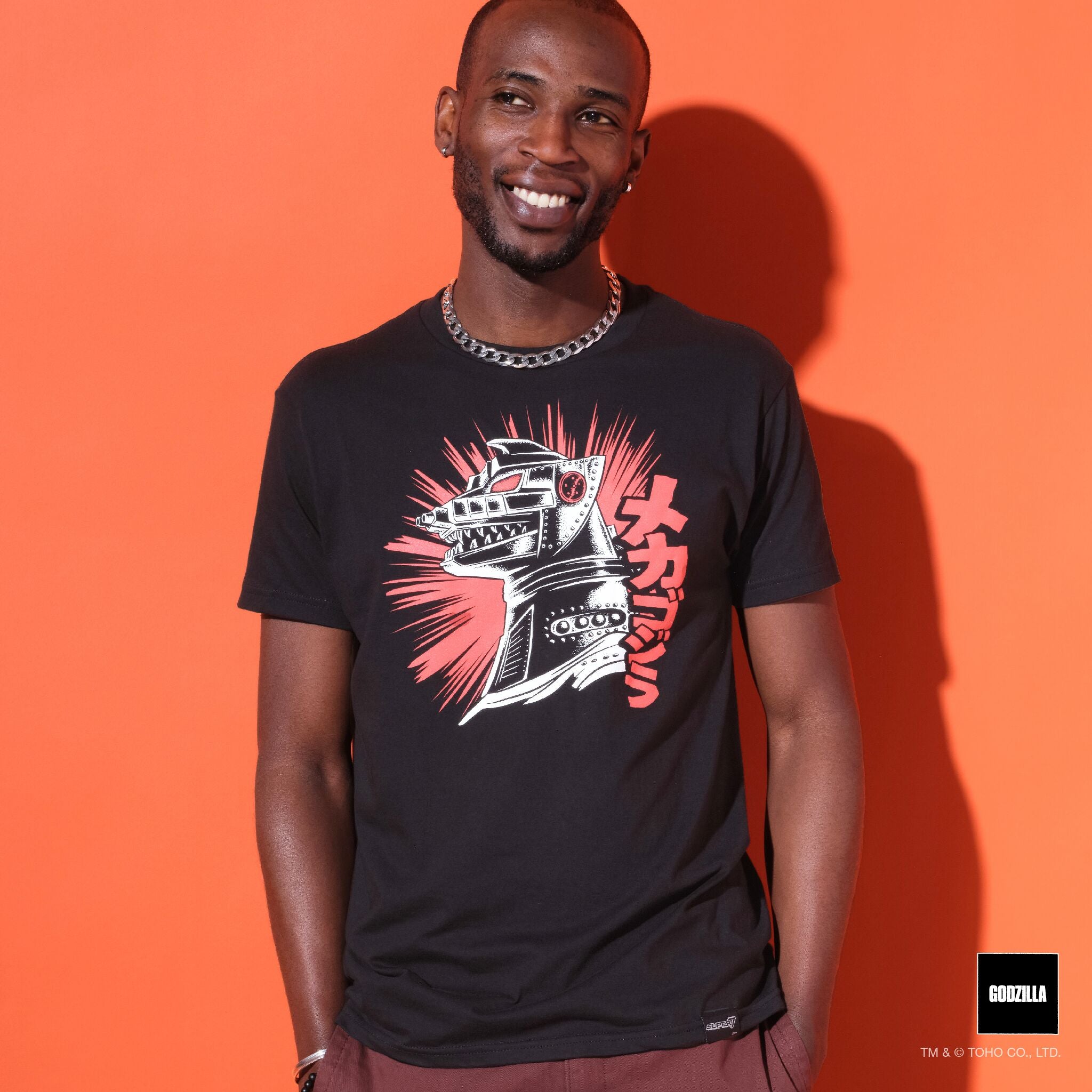 Toho Mechagodzilla Glow Cardback Art T-shirt