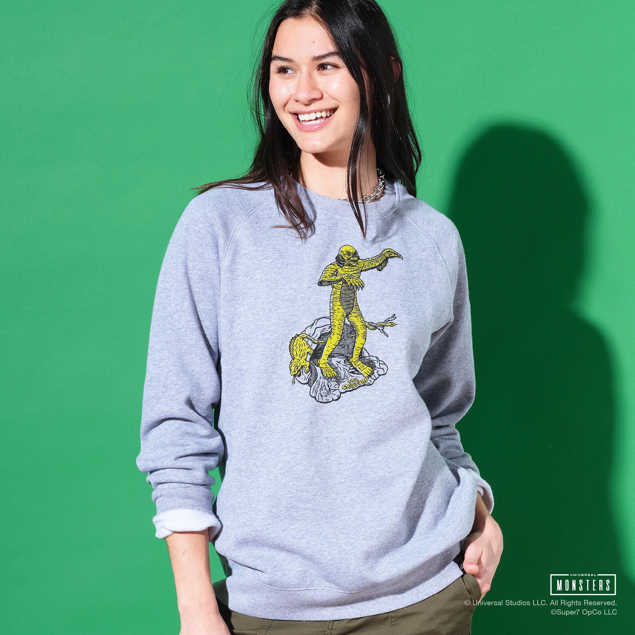 Creature Model Kit Crewneck Heather Gray Fleece