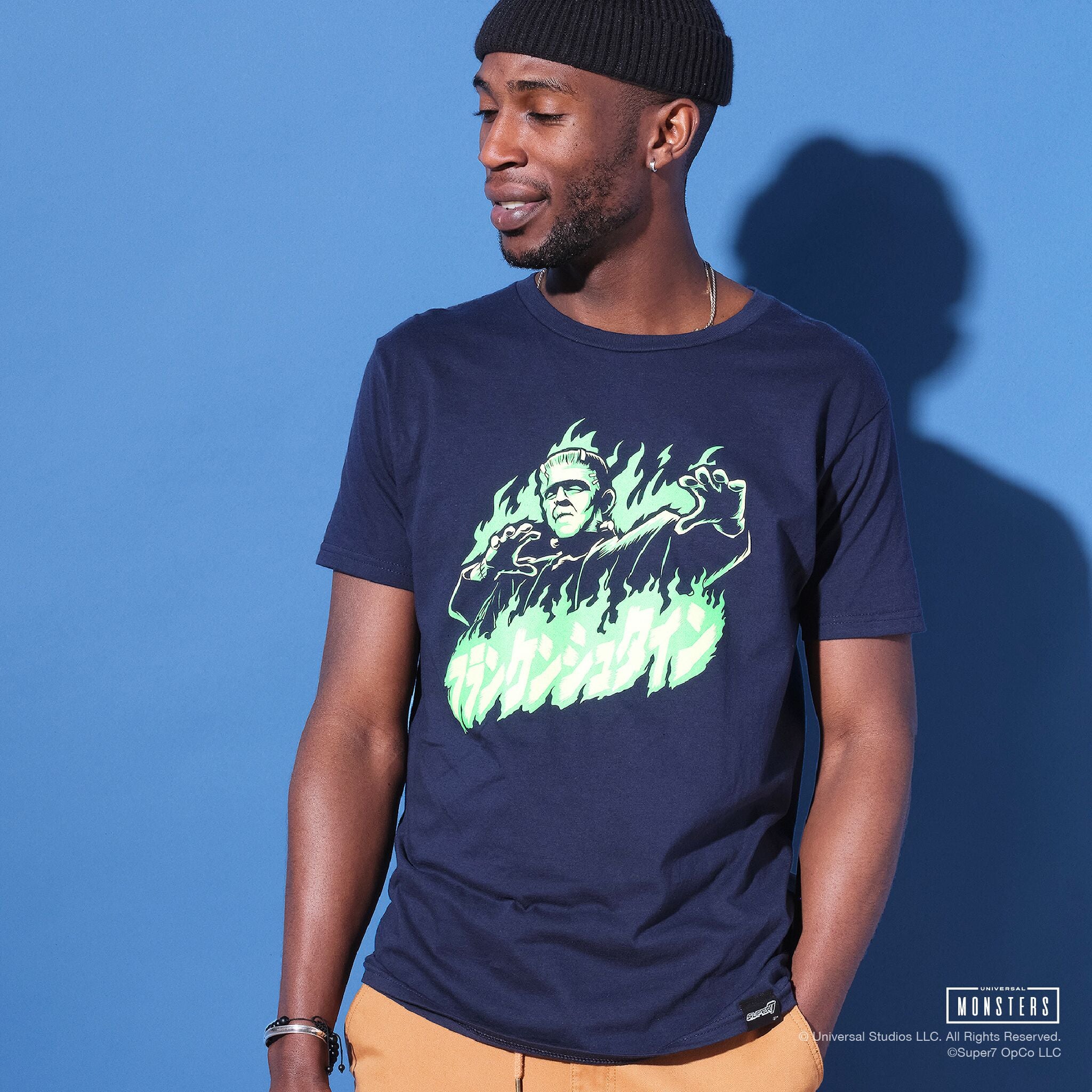Universal Monsters Frankenstein Fire T-shirt