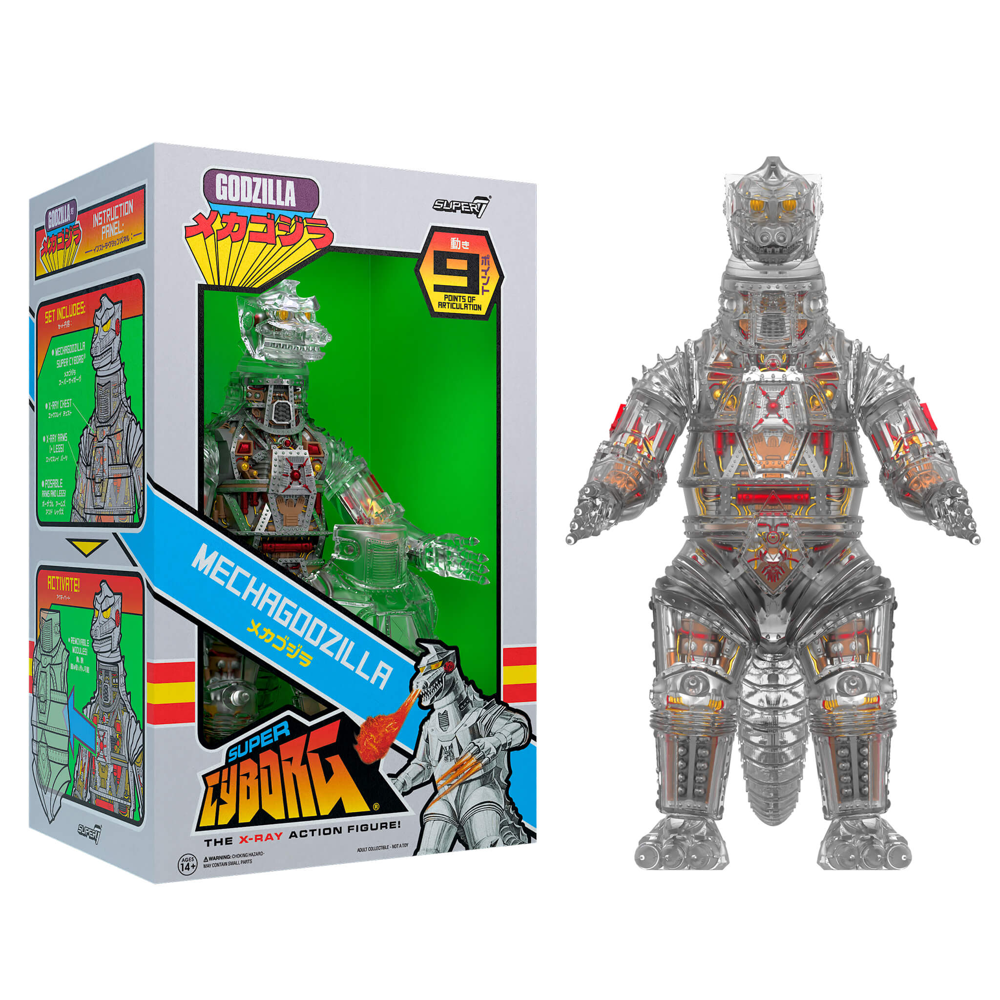 Toho Super Cyborg Wave 01 - MechaGodzilla (Clear)