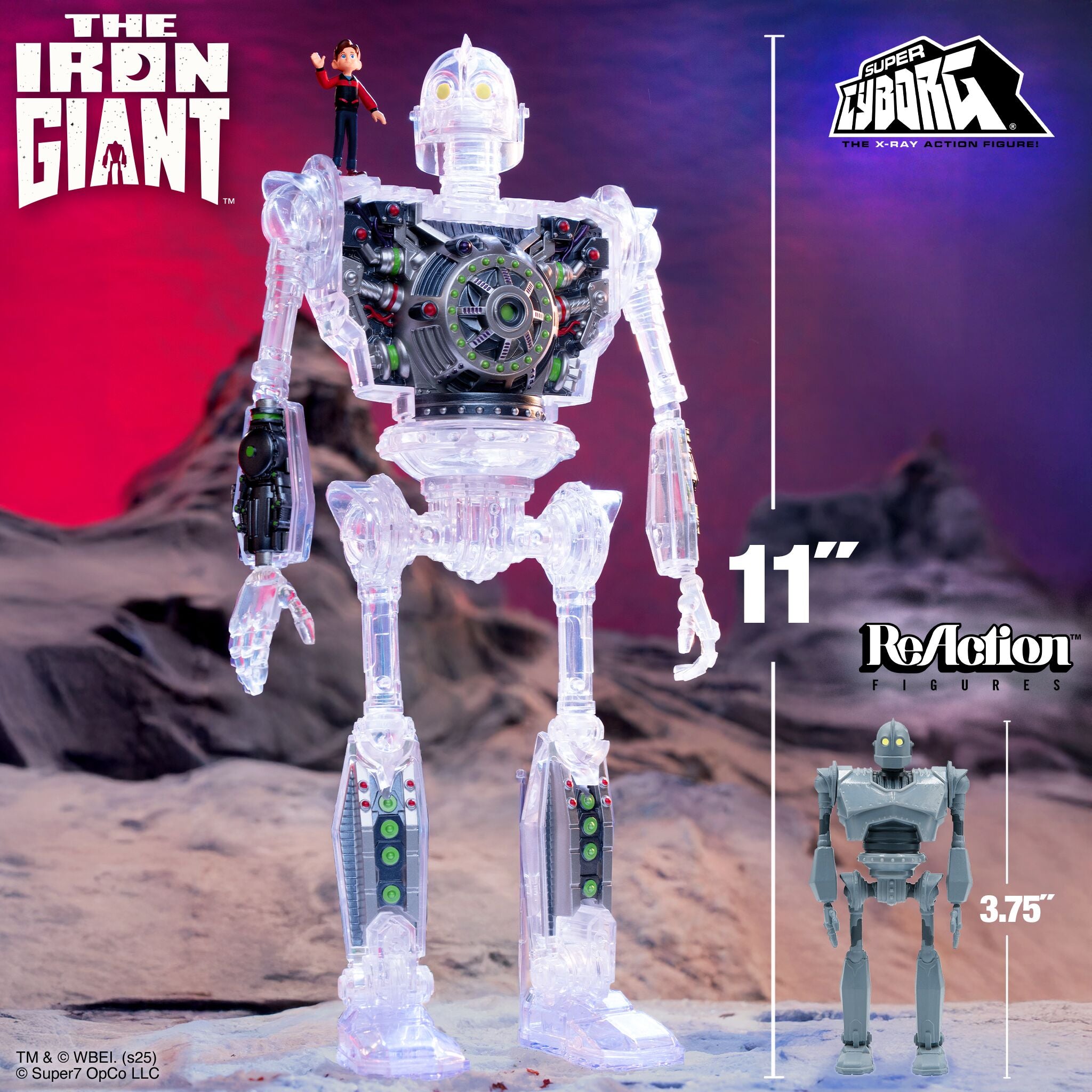 The Iron Giant Super Cyborg - The Iron Giant (Clear)