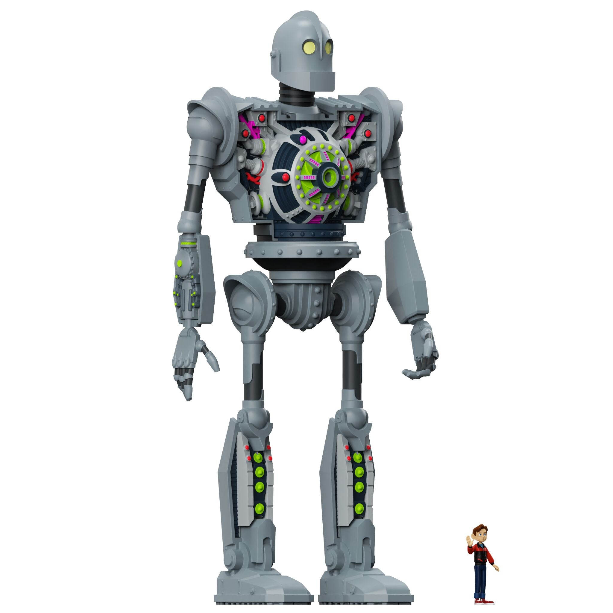 The Iron Giant Super Cyborg - Iron Giant (Full Color)