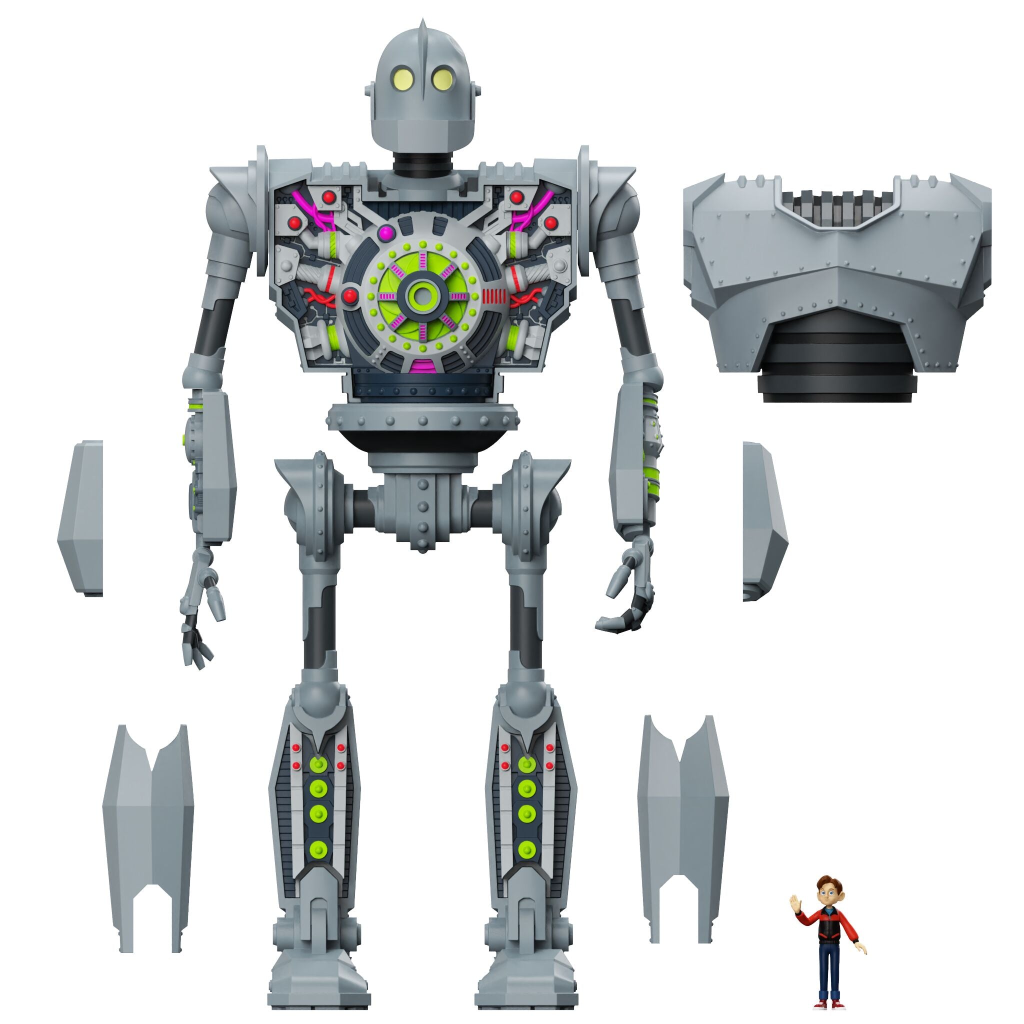 The Iron Giant Super Cyborg - Iron Giant (Full Color)