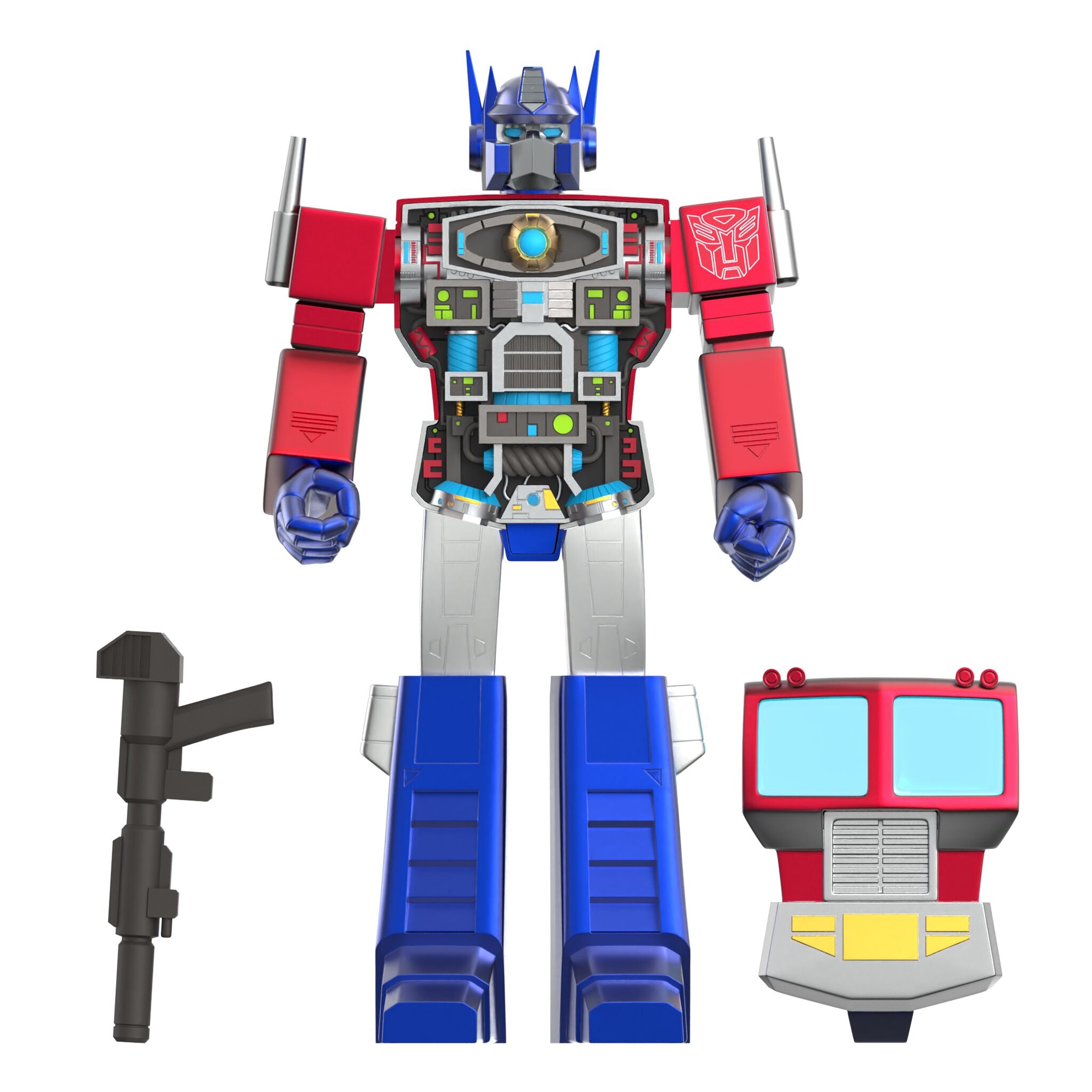 Transformers Super Cyborg - Optimus Prime (Metallic)