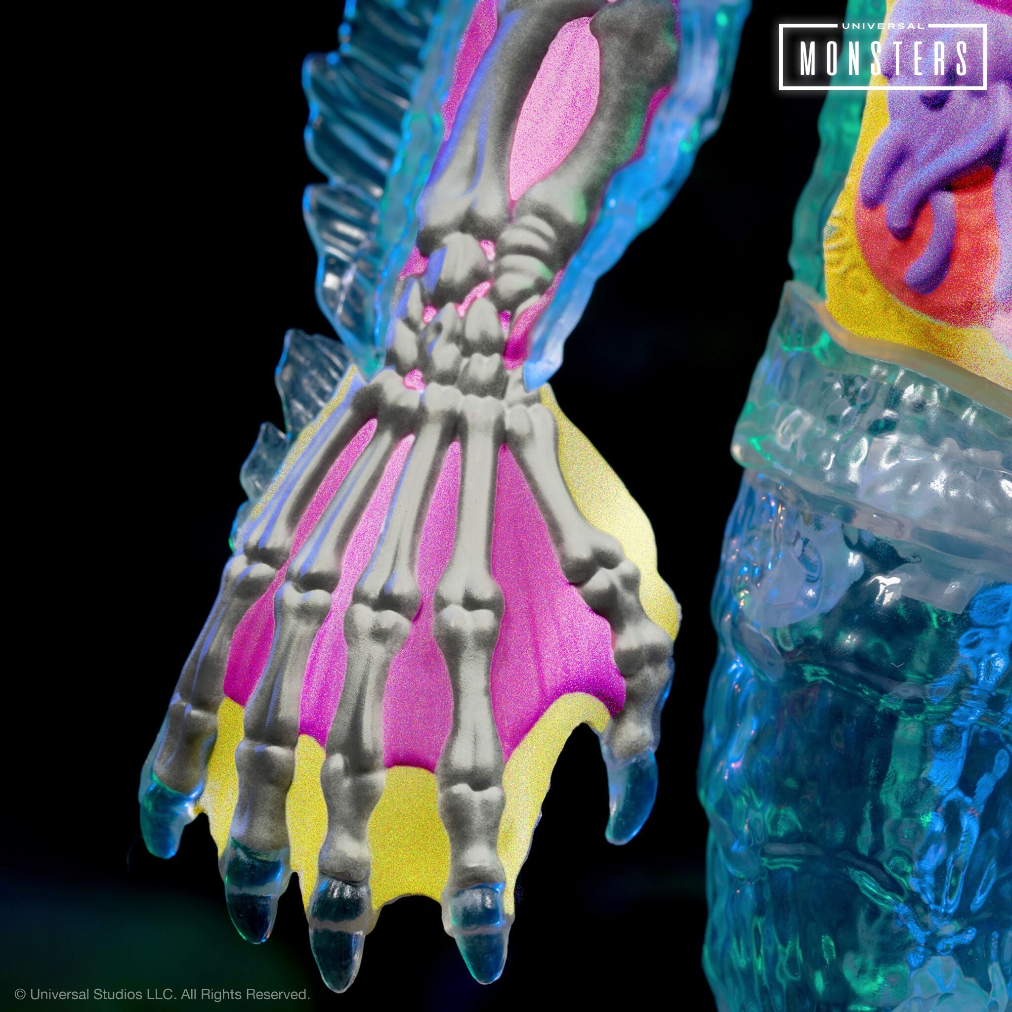 Universal Monsters Super Cyborg - Creature from the Black Lagoon (Clear)