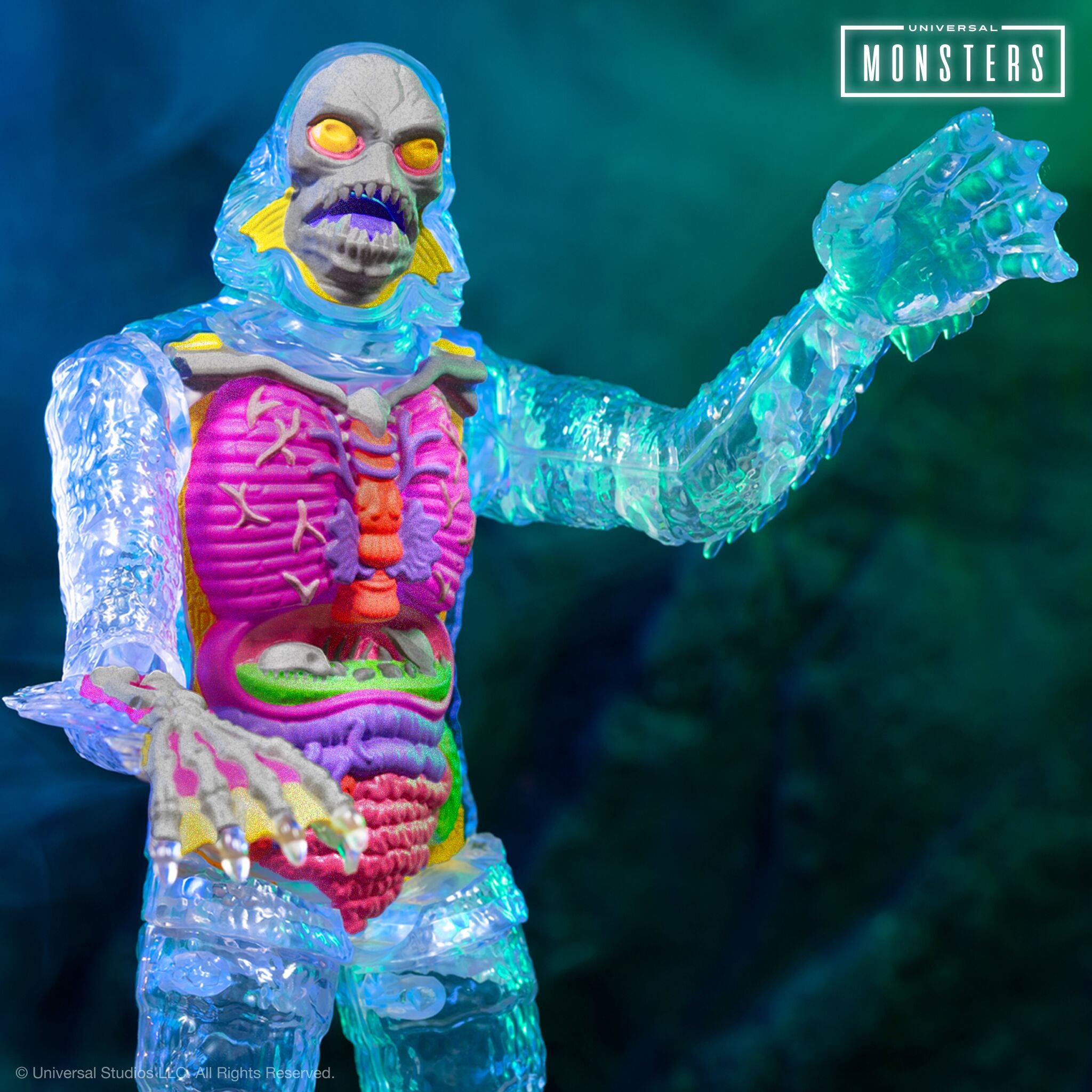 Universal Monsters Super Cyborg - Creature from the Black Lagoon (Clear)
