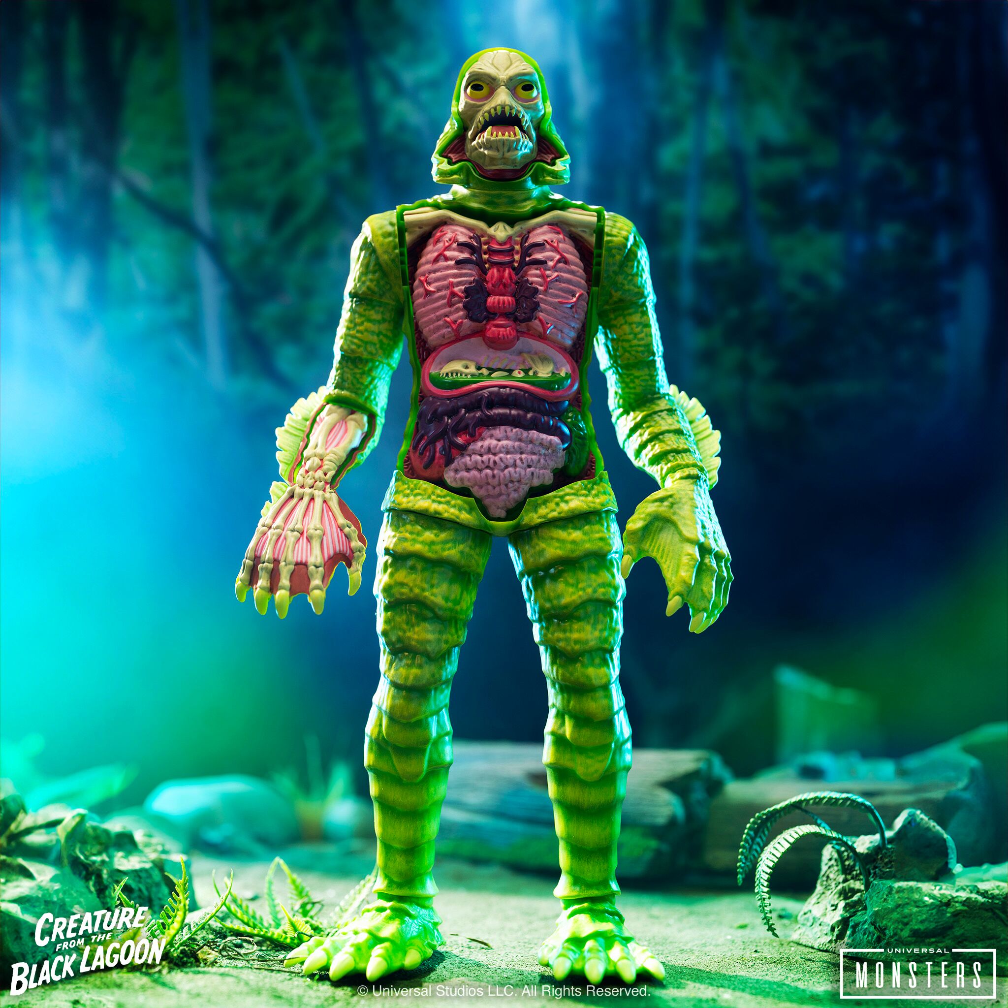 Universal Monsters Super Cyborg - Creature from the Black Lagoon (Full Color)