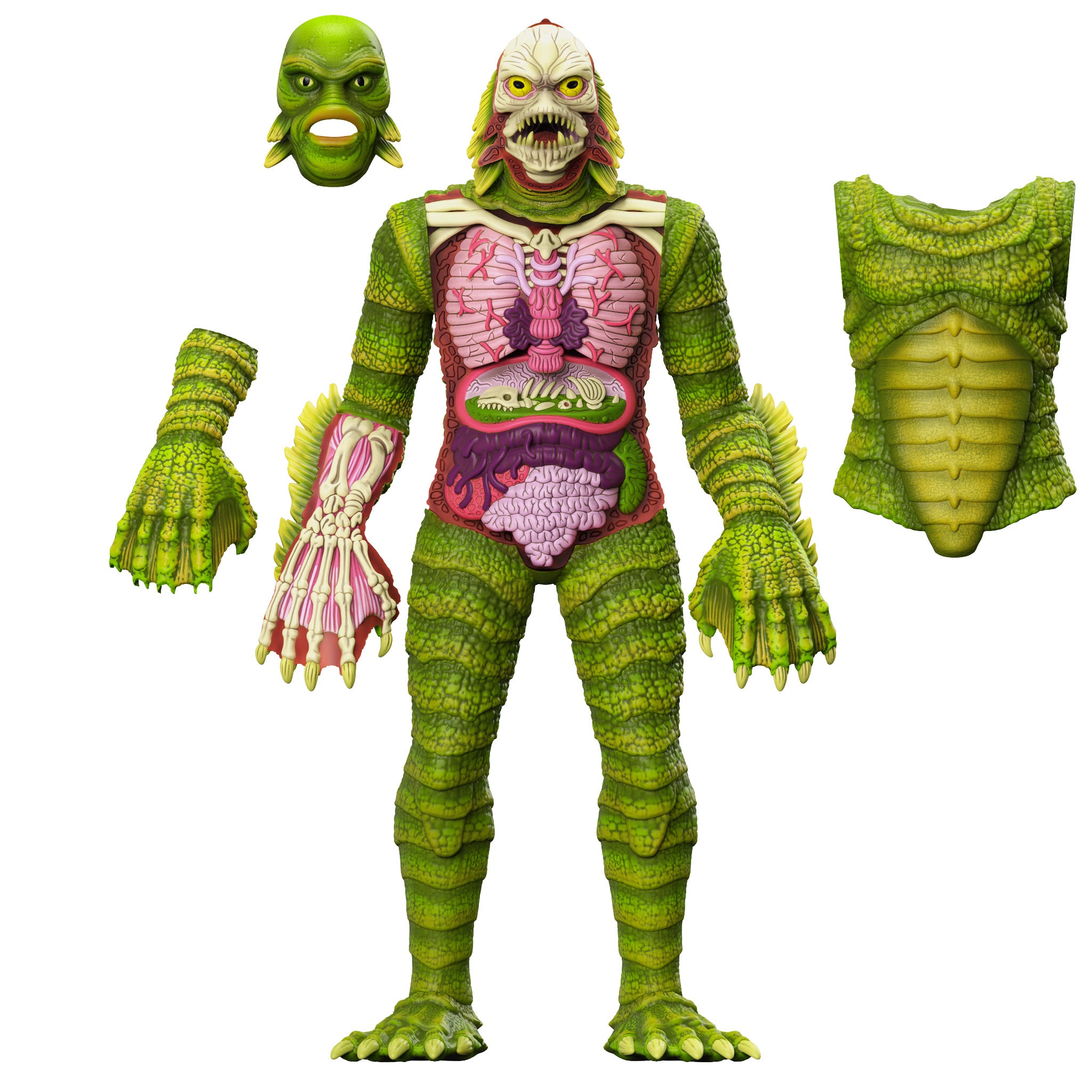 Universal Monsters Super Cyborg - Creature from the Black Lagoon (Full Color)