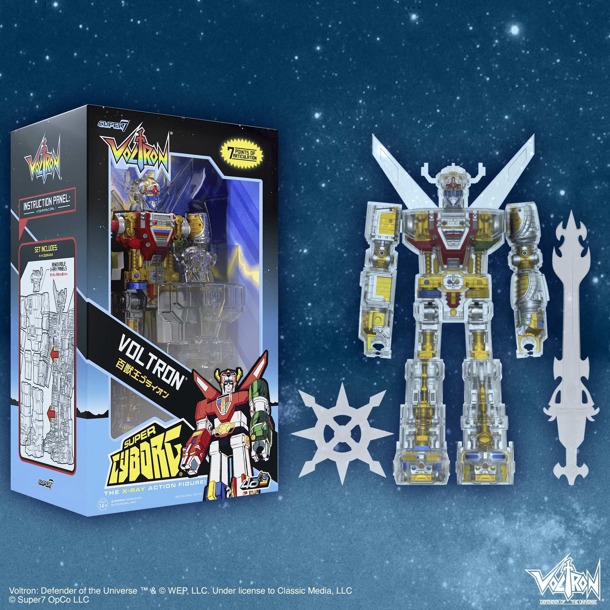 Voltron Super Cyborg - Voltron (Clear)