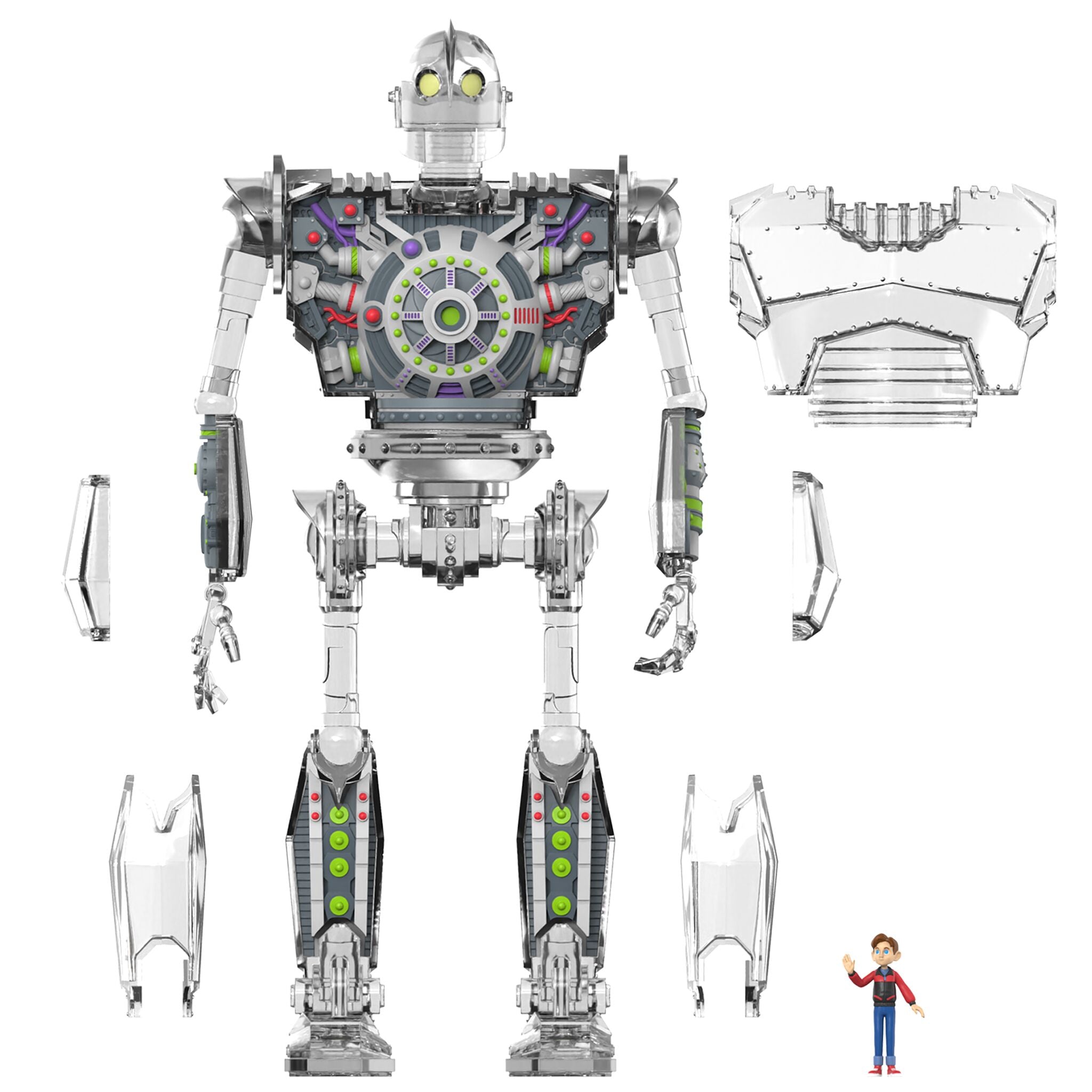 The Iron Giant Super Cyborg - The Iron Giant (Clear)