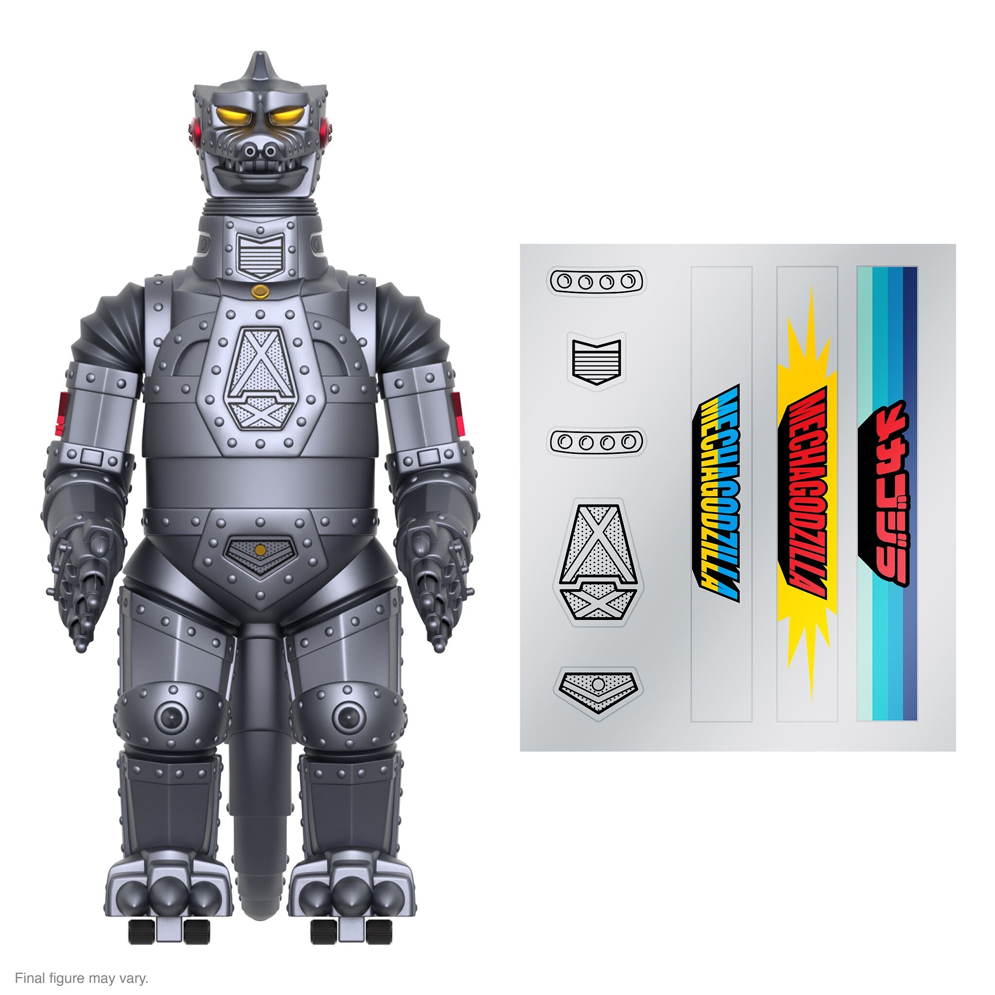 Toho Super Shogun - Mechagodzilla (Metallic) Sticker Sheet