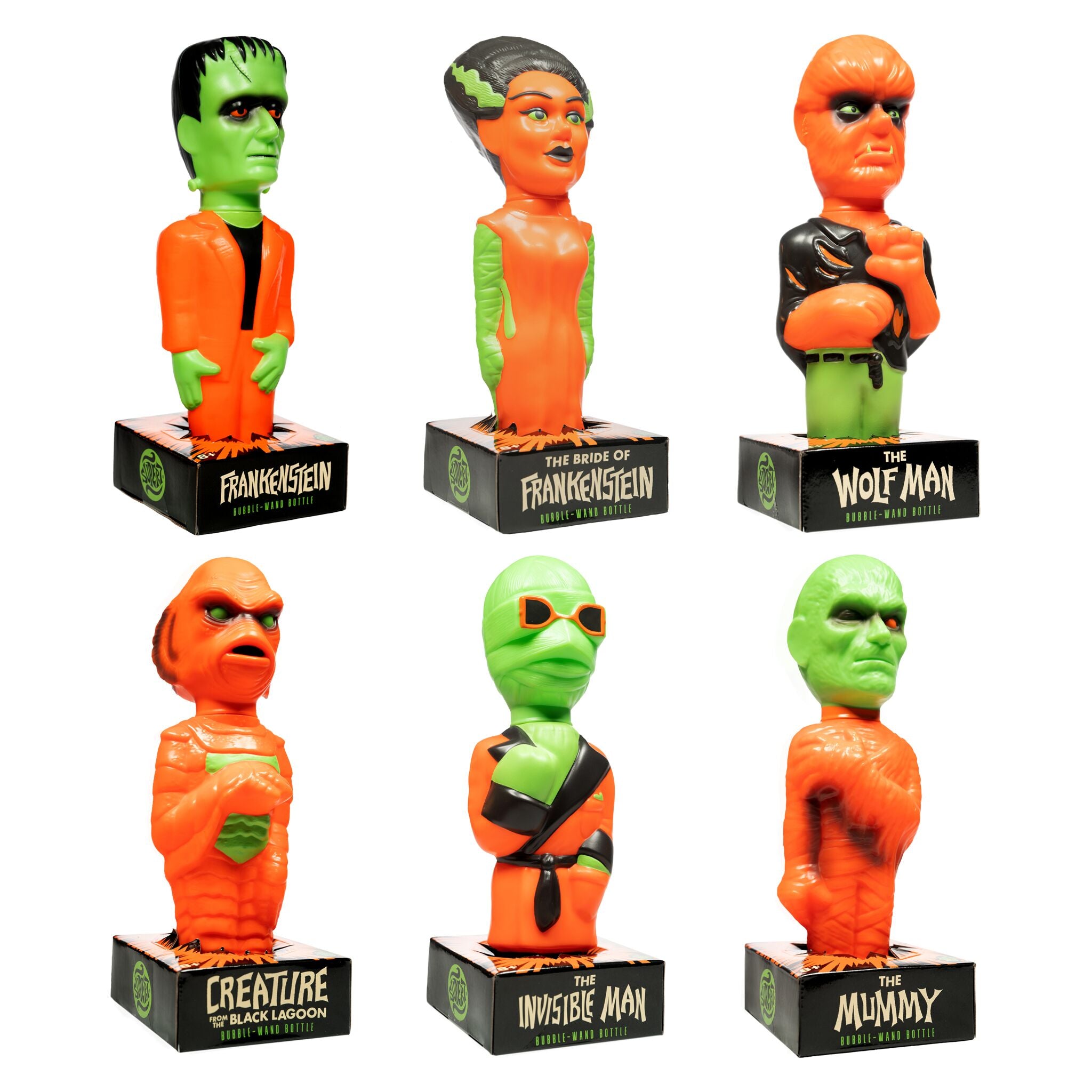 Universal Monsters Super Soapies Wave 3 - Halloween Orange Set of 6