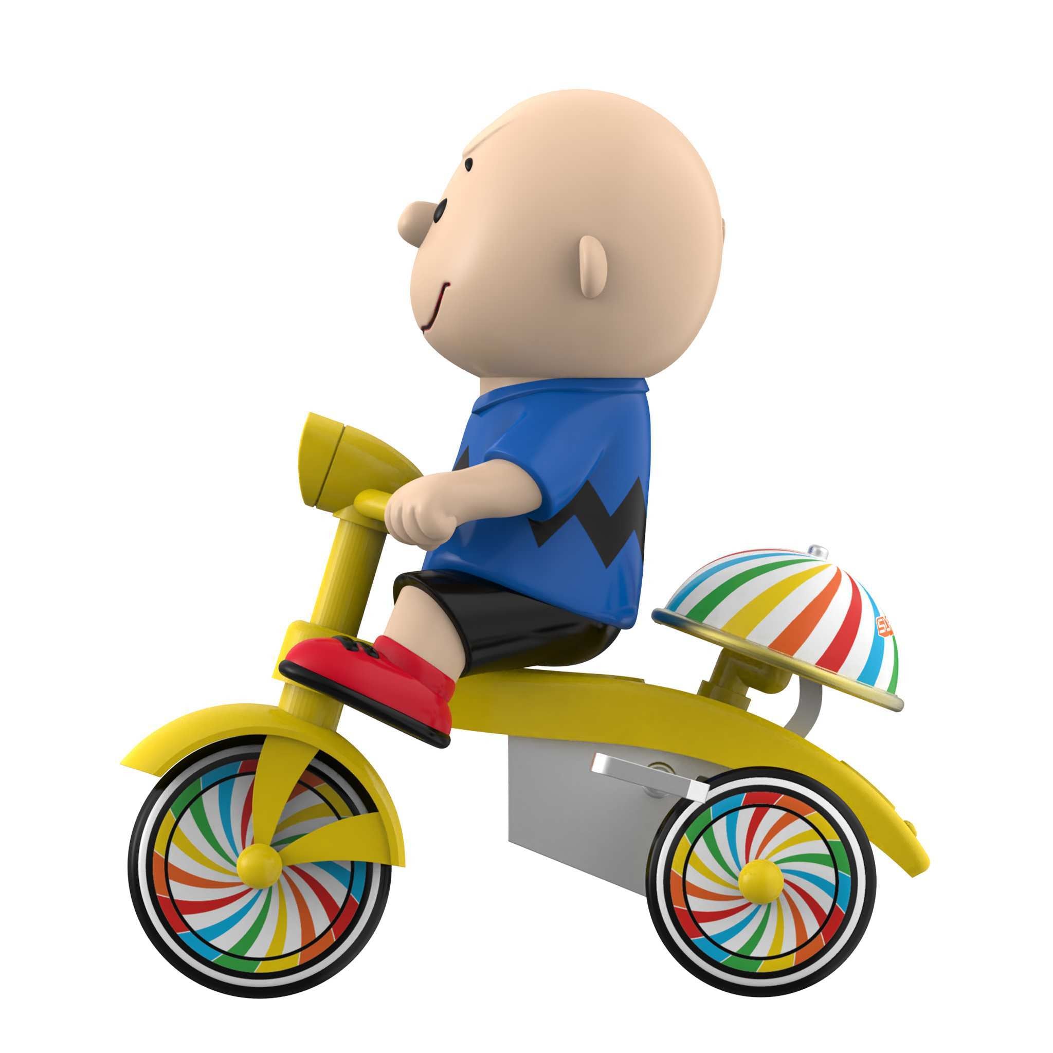 Peanuts Super Cycles - Charlie Brown (Blue w/ Yellow Trike)