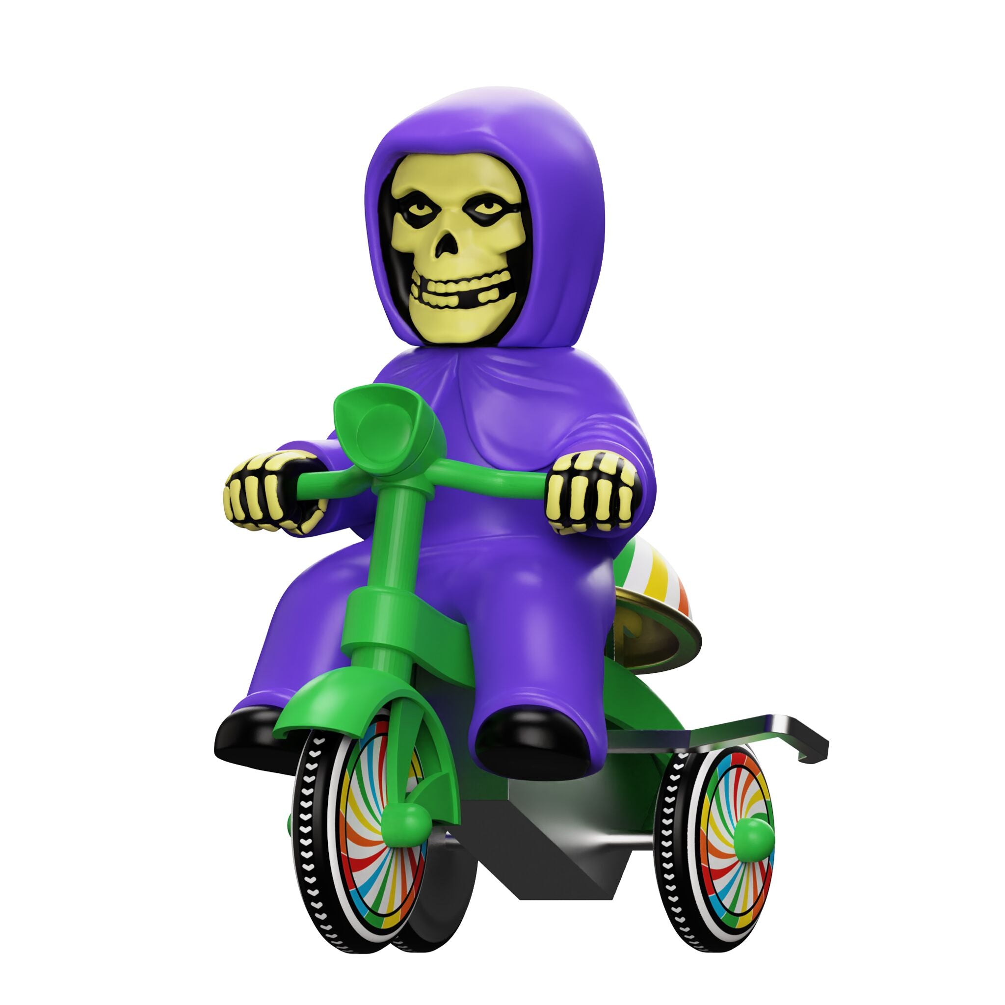 Misfits Super Cycles - Fiend (Purple w/ Green Trike)