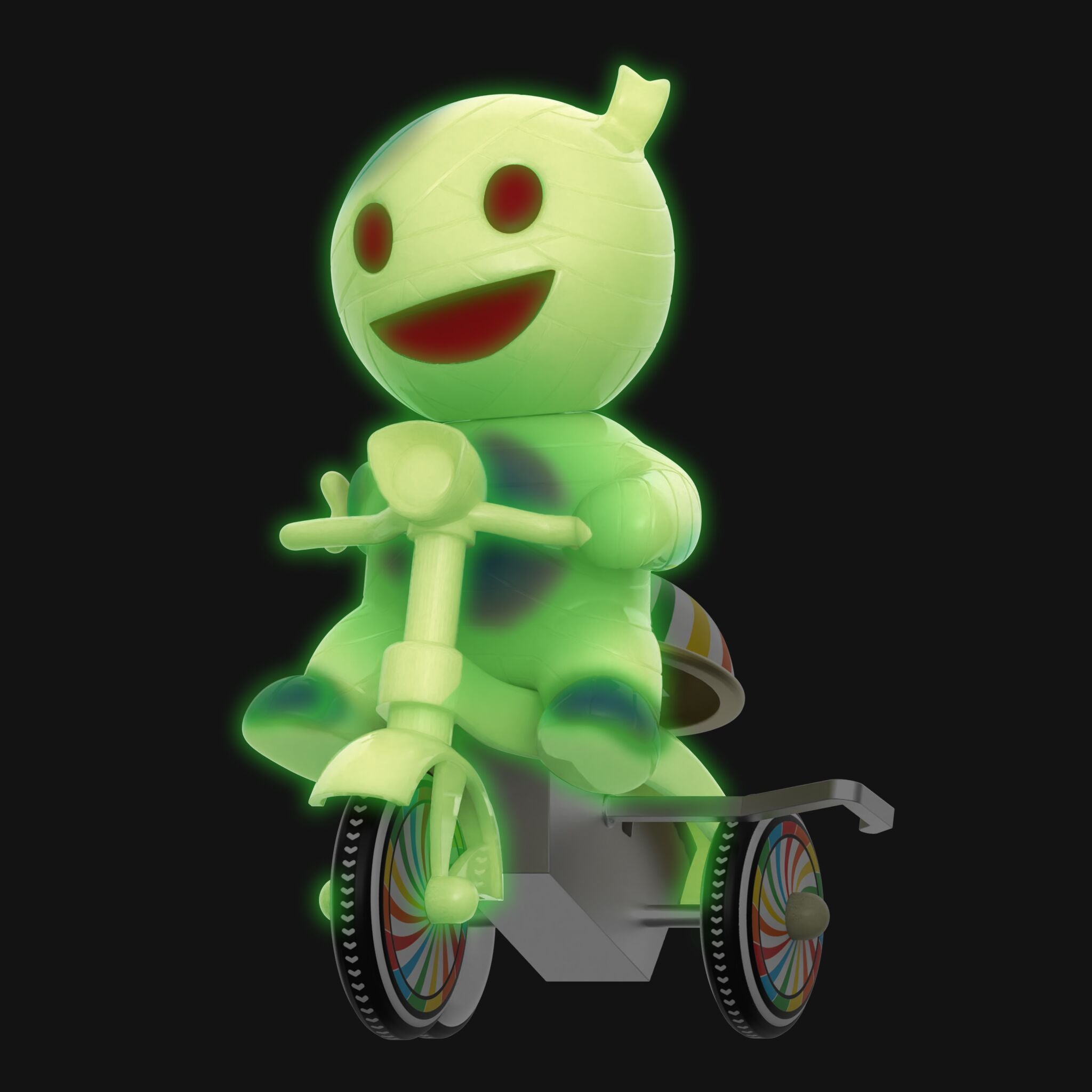 Super7 Super Cycles - Mummy Boy (Glow w/ Glow Trike)
