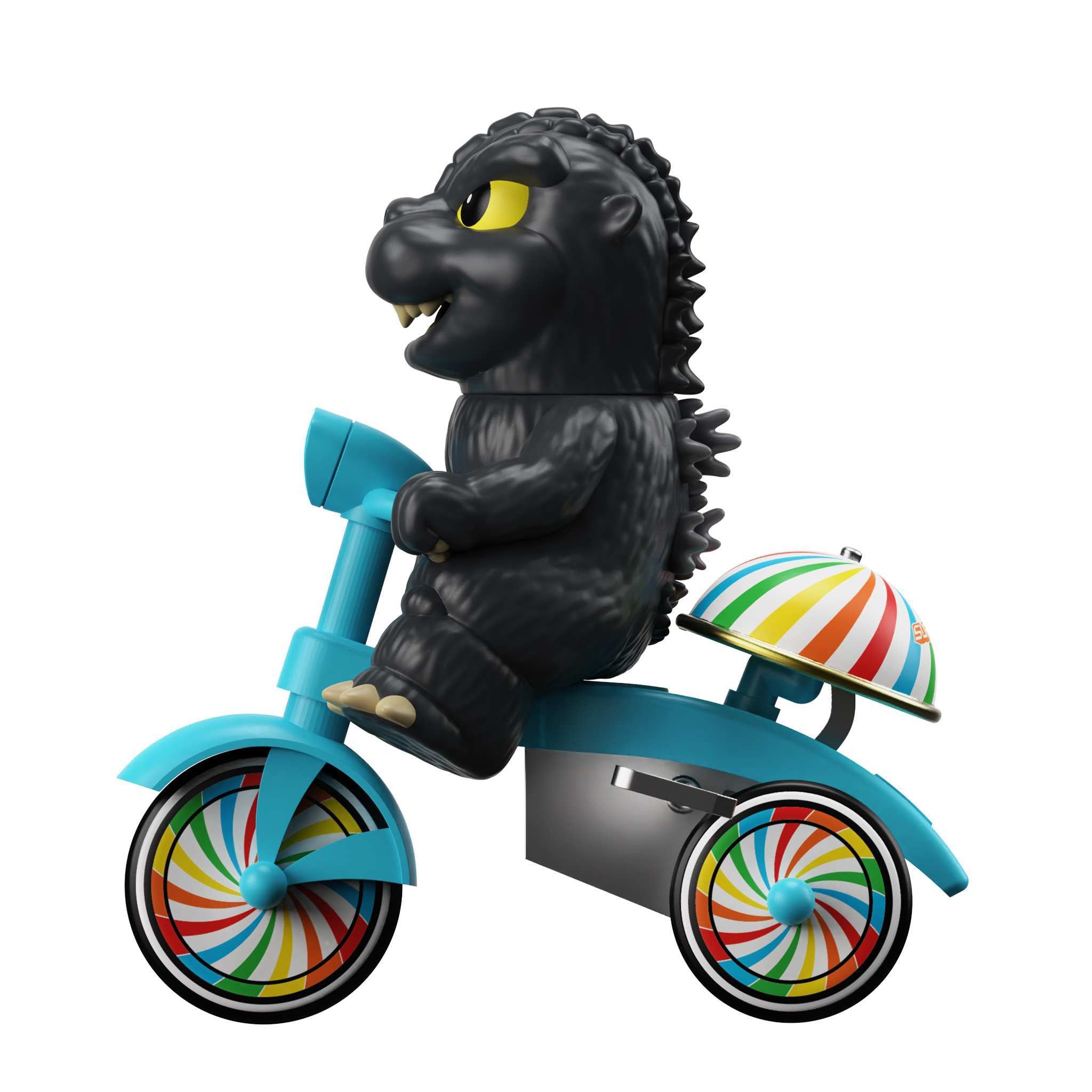 Toho Super Cycles - Godzilla '89 (Blue Trike)