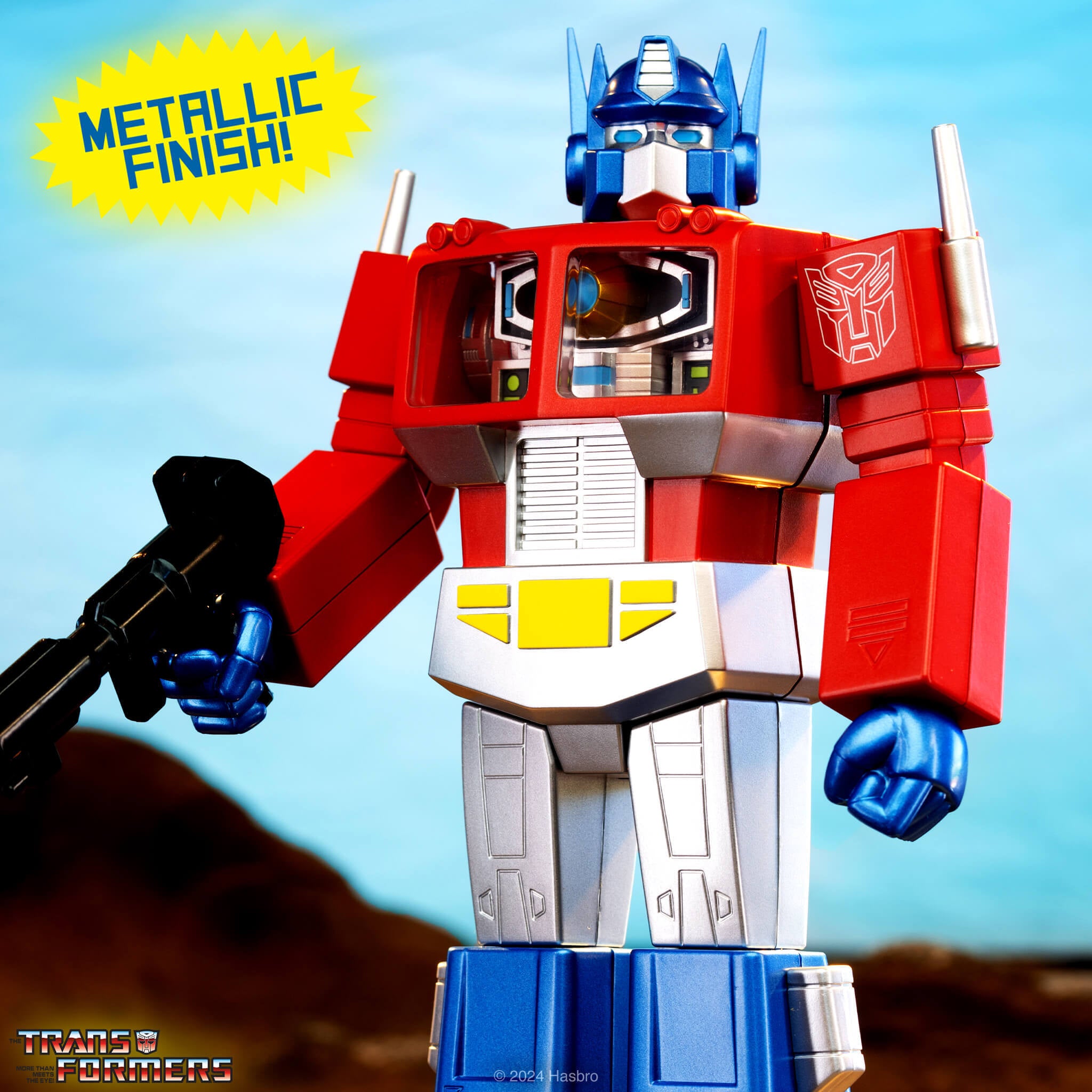 Transformers Super Cyborg - Optimus Prime (Metallic)