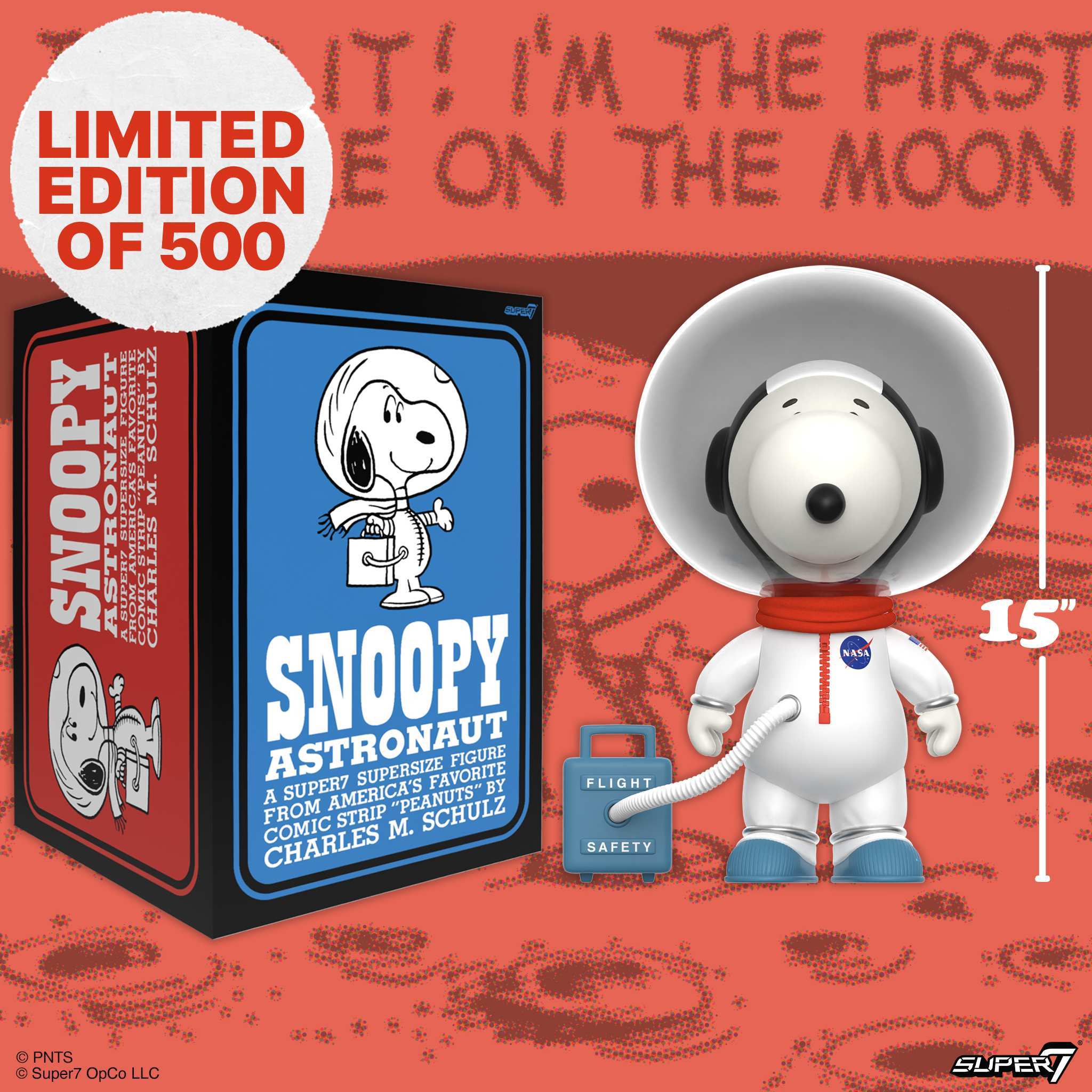 Peanuts SuperSize Vinyl - Snoopy (White Spacesuit)