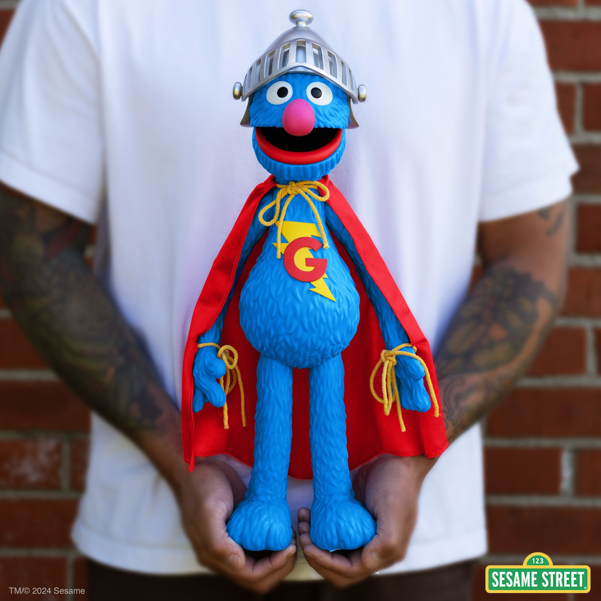 Sesame Street SuperSize Vinyl - Super Grover
