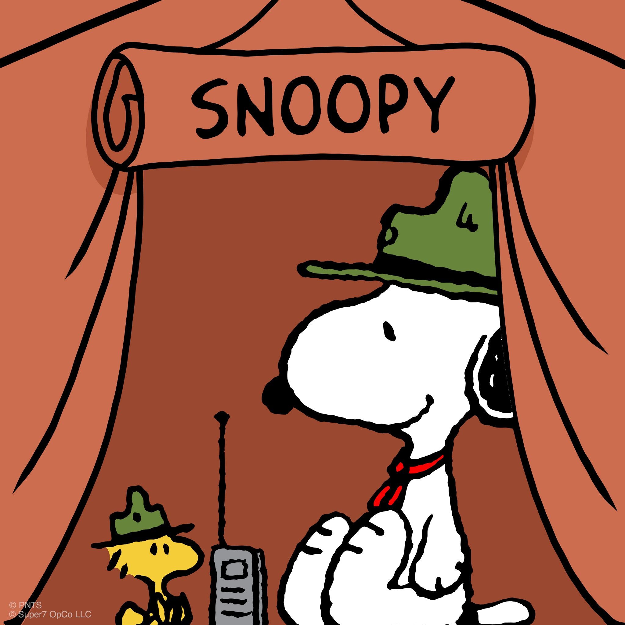 Peanuts SuperSize Vinyl - Beagle Scout Snoopy