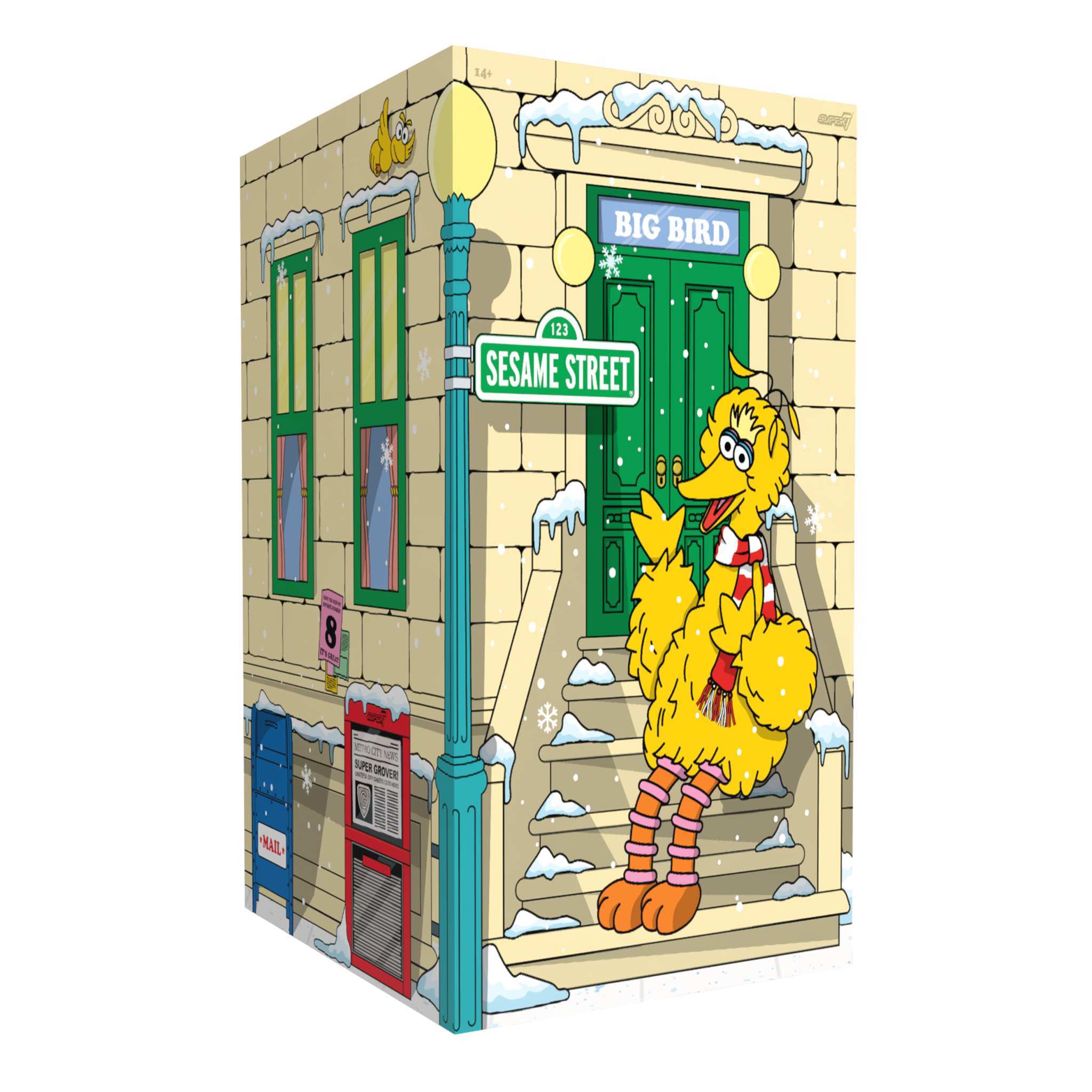 Sesame Street SuperSize Vinyl - Big Bird (Scarf)