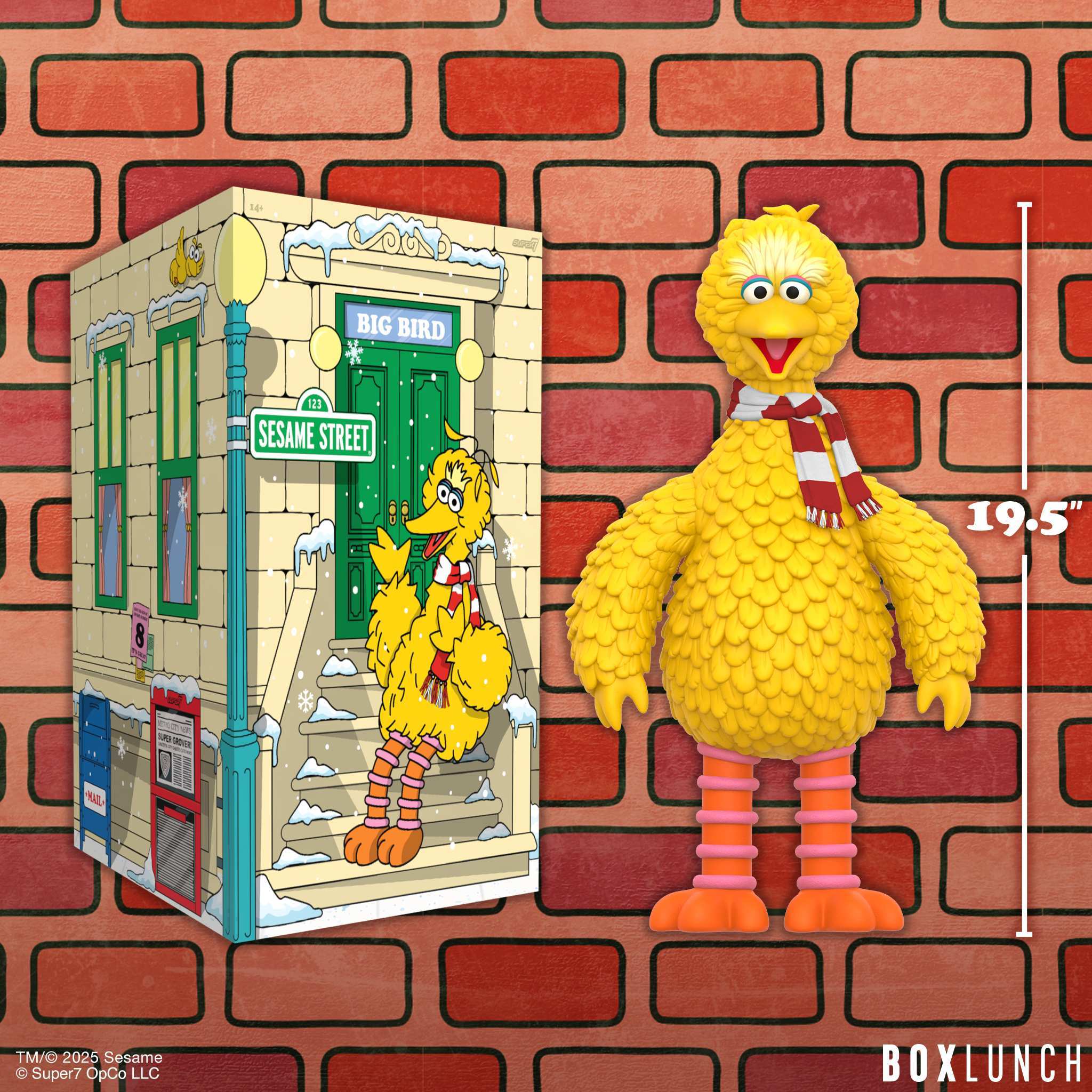 Sesame Street SuperSize Vinyl - Big Bird (Scarf)