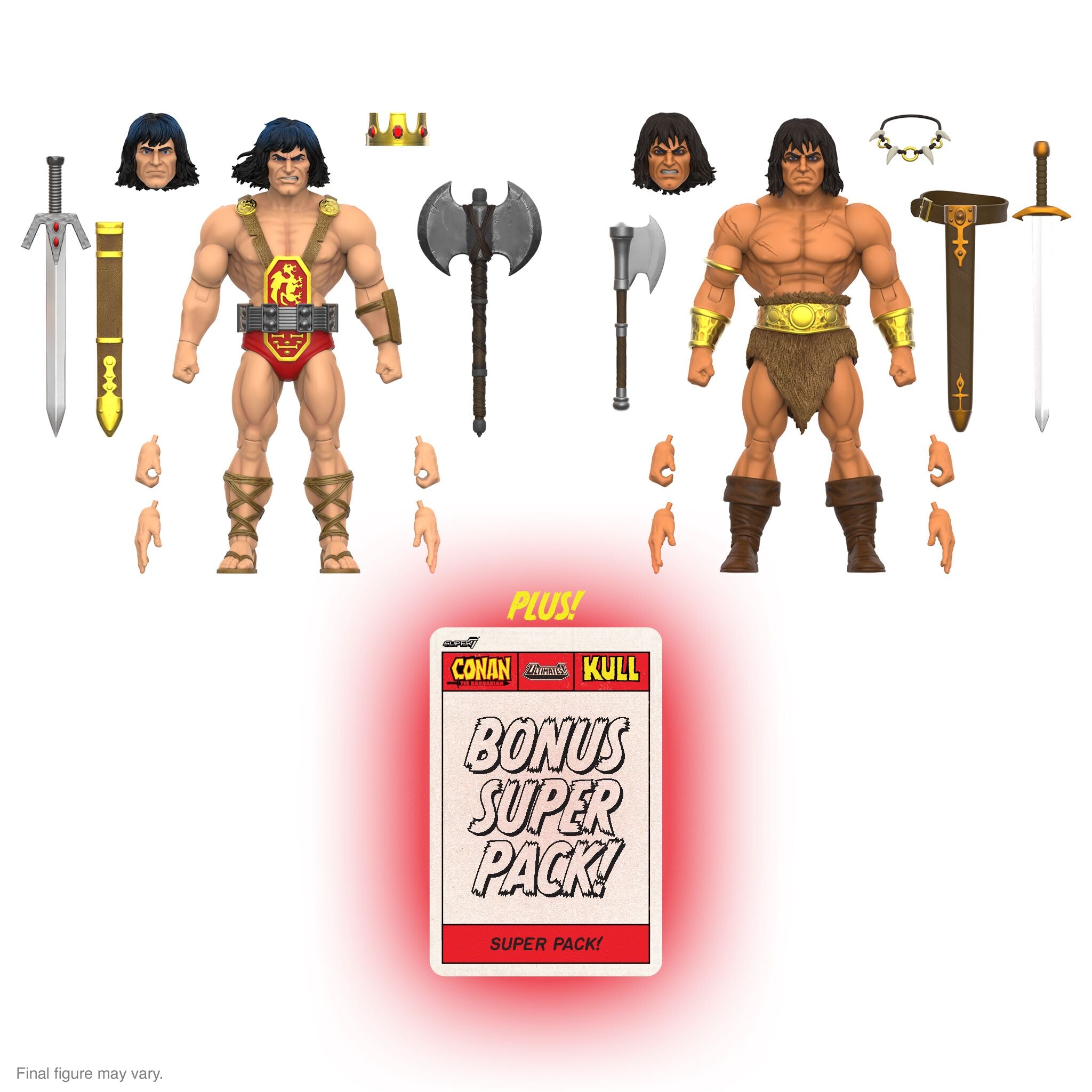 Conan Comics ULTIMATES! Wave 2 - Conan & Kull the Conqueror