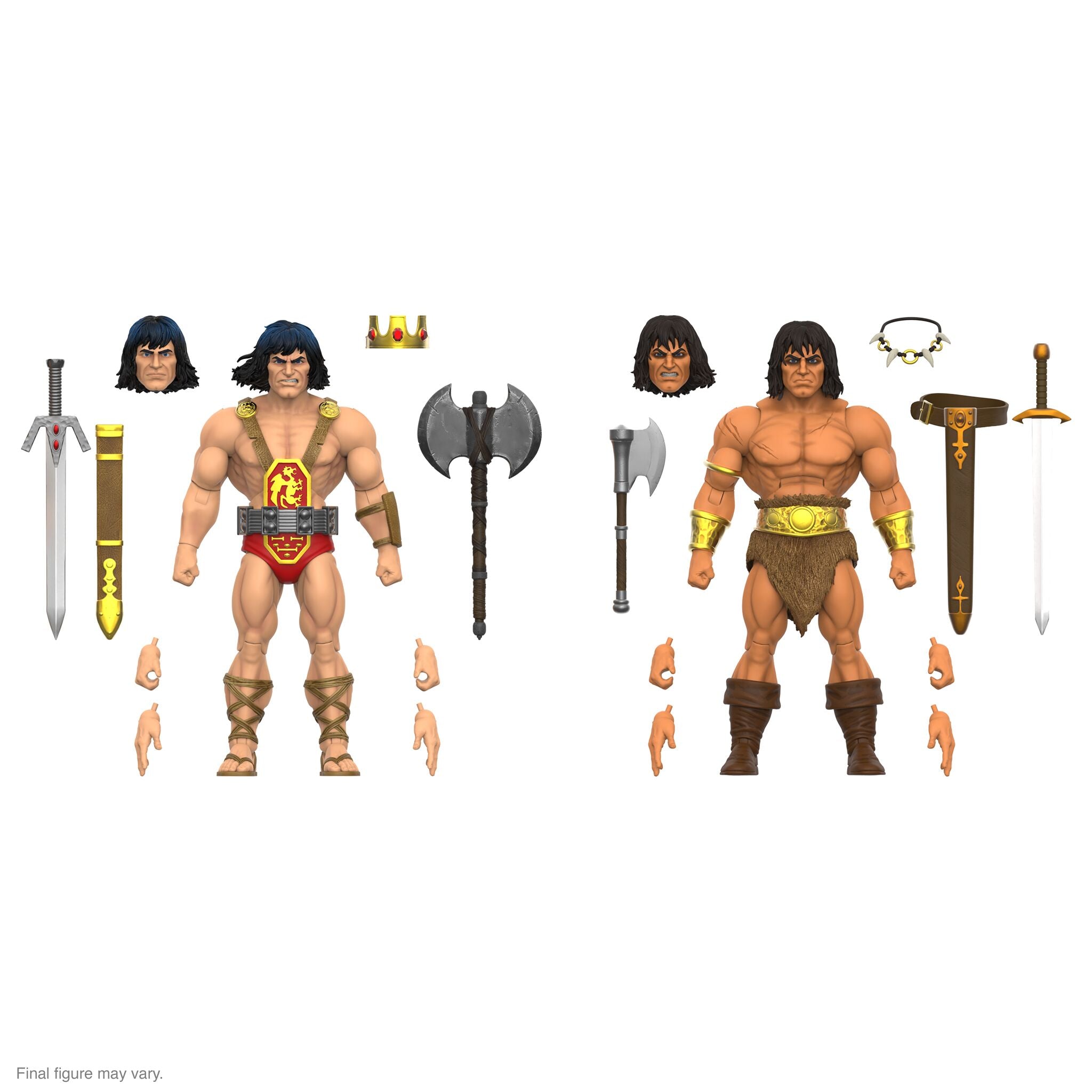 Conan Comics ULTIMATES! Wave 2 - Conan & Kull the Conqueror