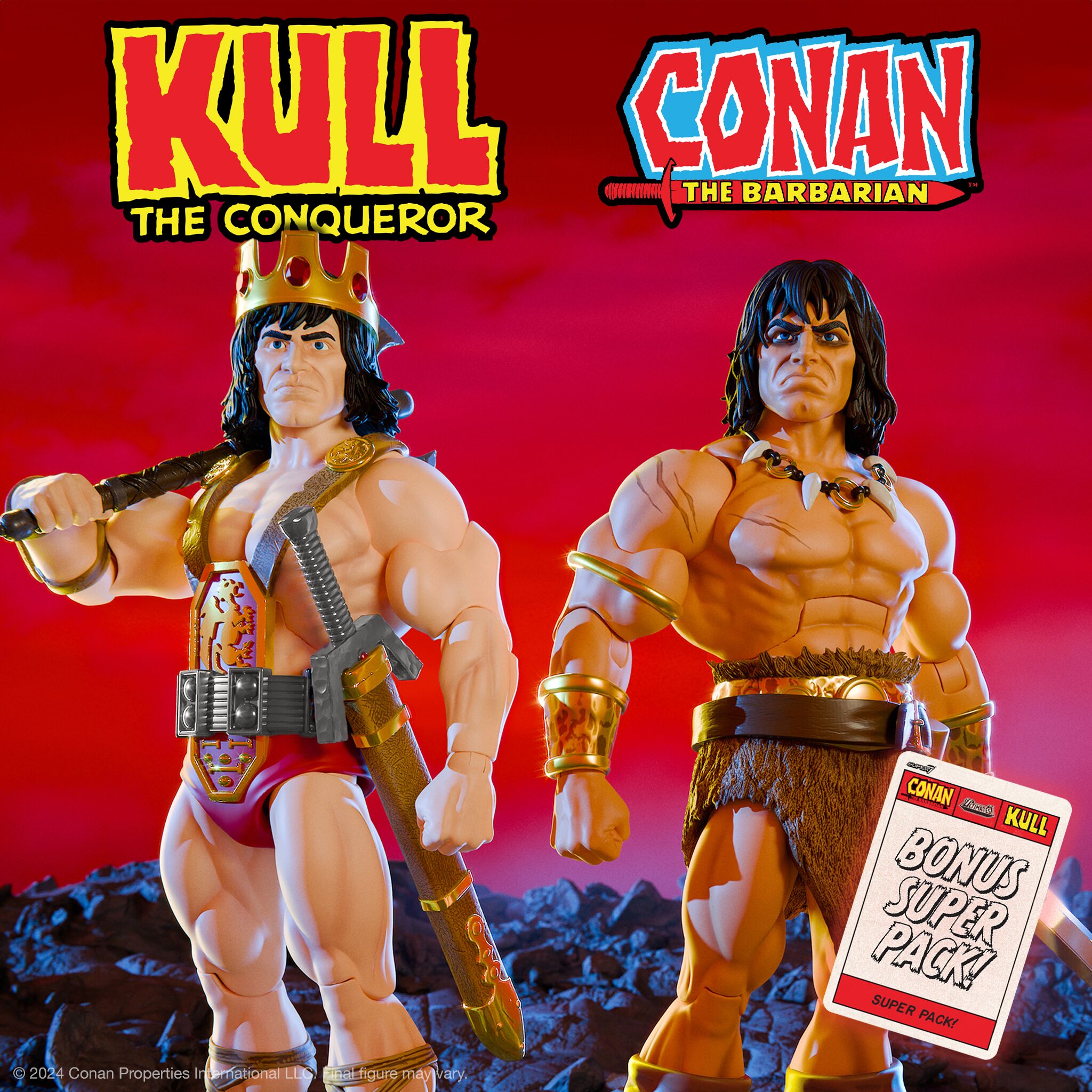 Conan Comics ULTIMATES! Wave 2 - Conan & Kull the Conqueror
