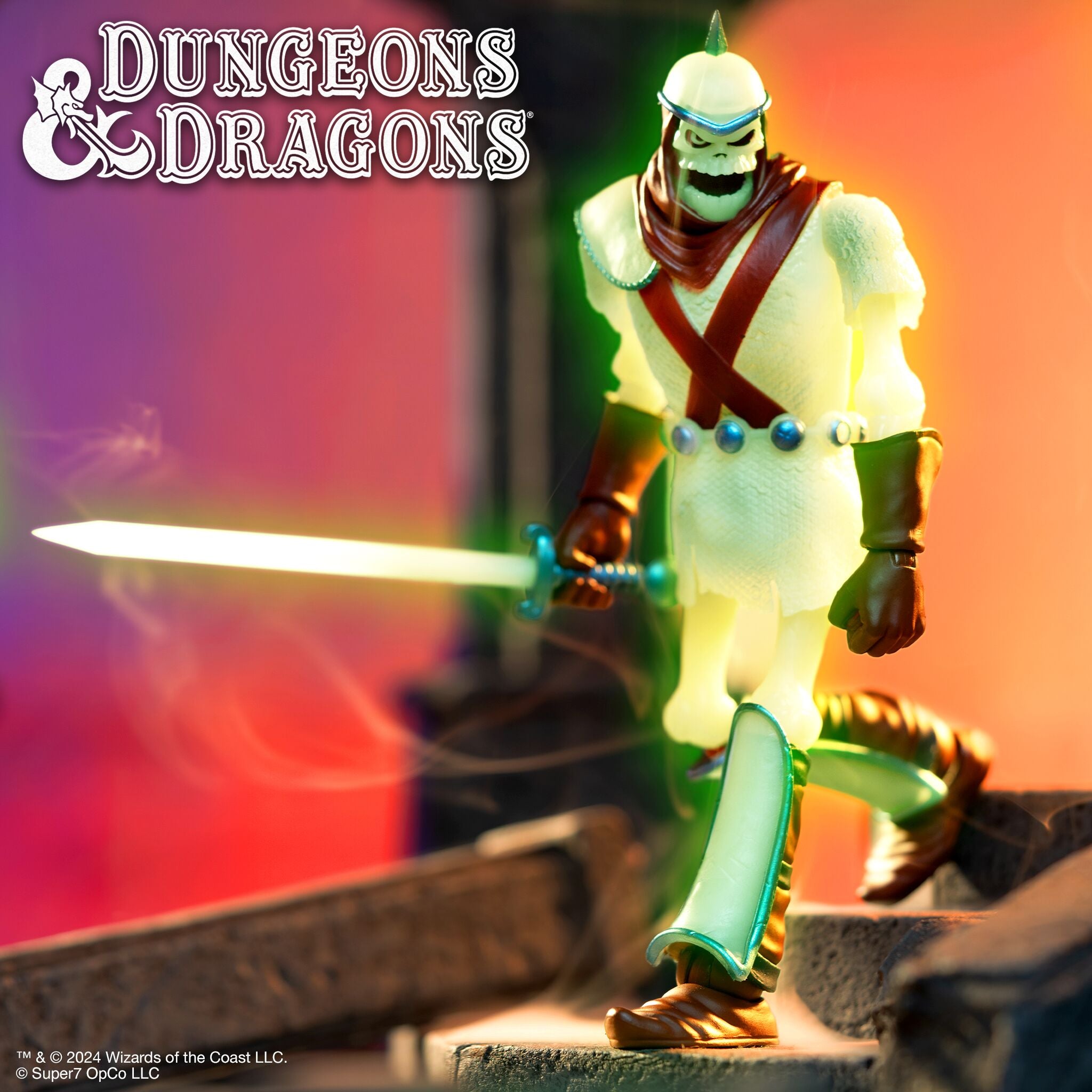 Dungeons and Dragons ULTIMATES! - Dekkion The Skeleton Warrior (Glow)