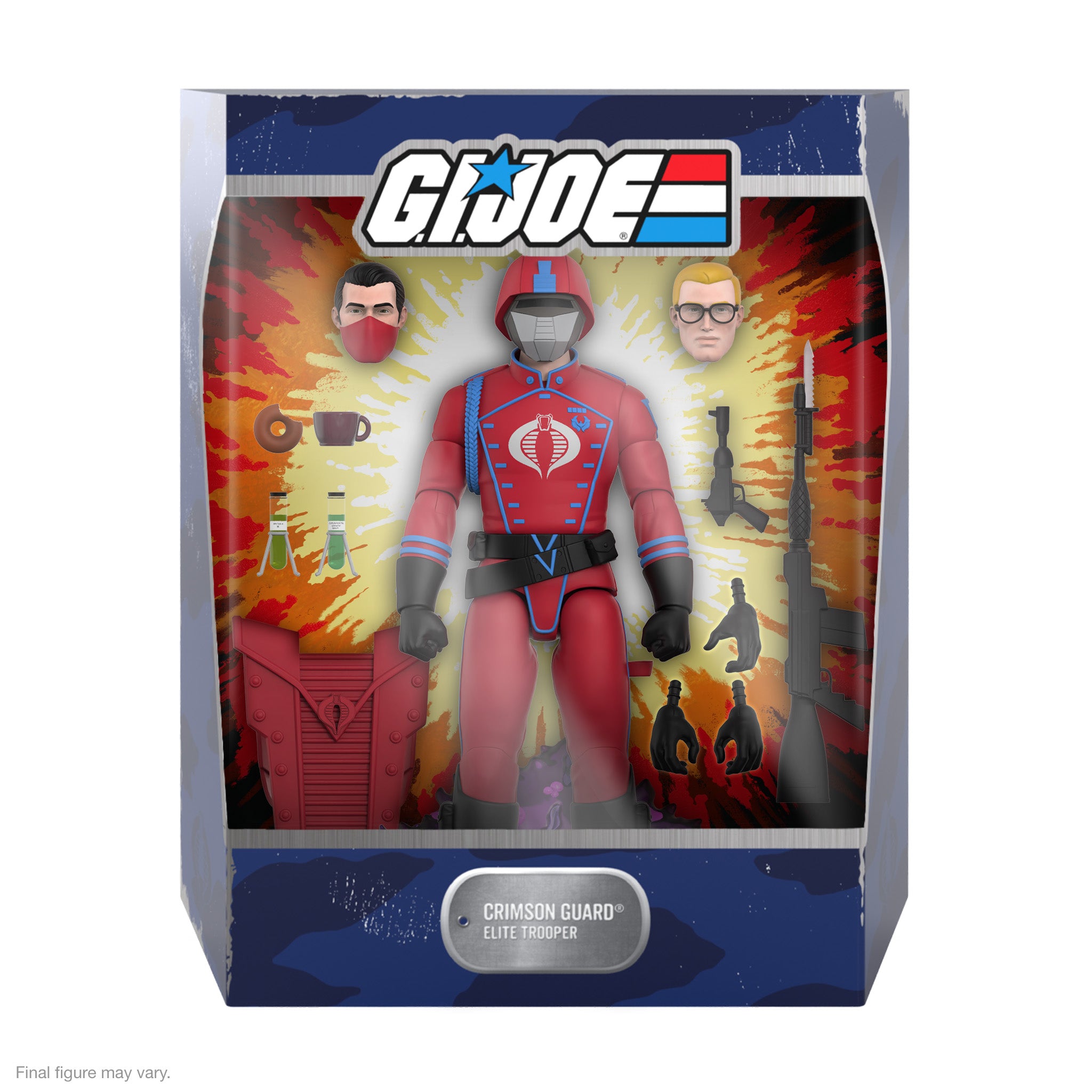 G.I. Joe ULTIMATES! Wave 5 - Cover Girl, Roadblock, Cobra Crimson Guard, & Major Bludd