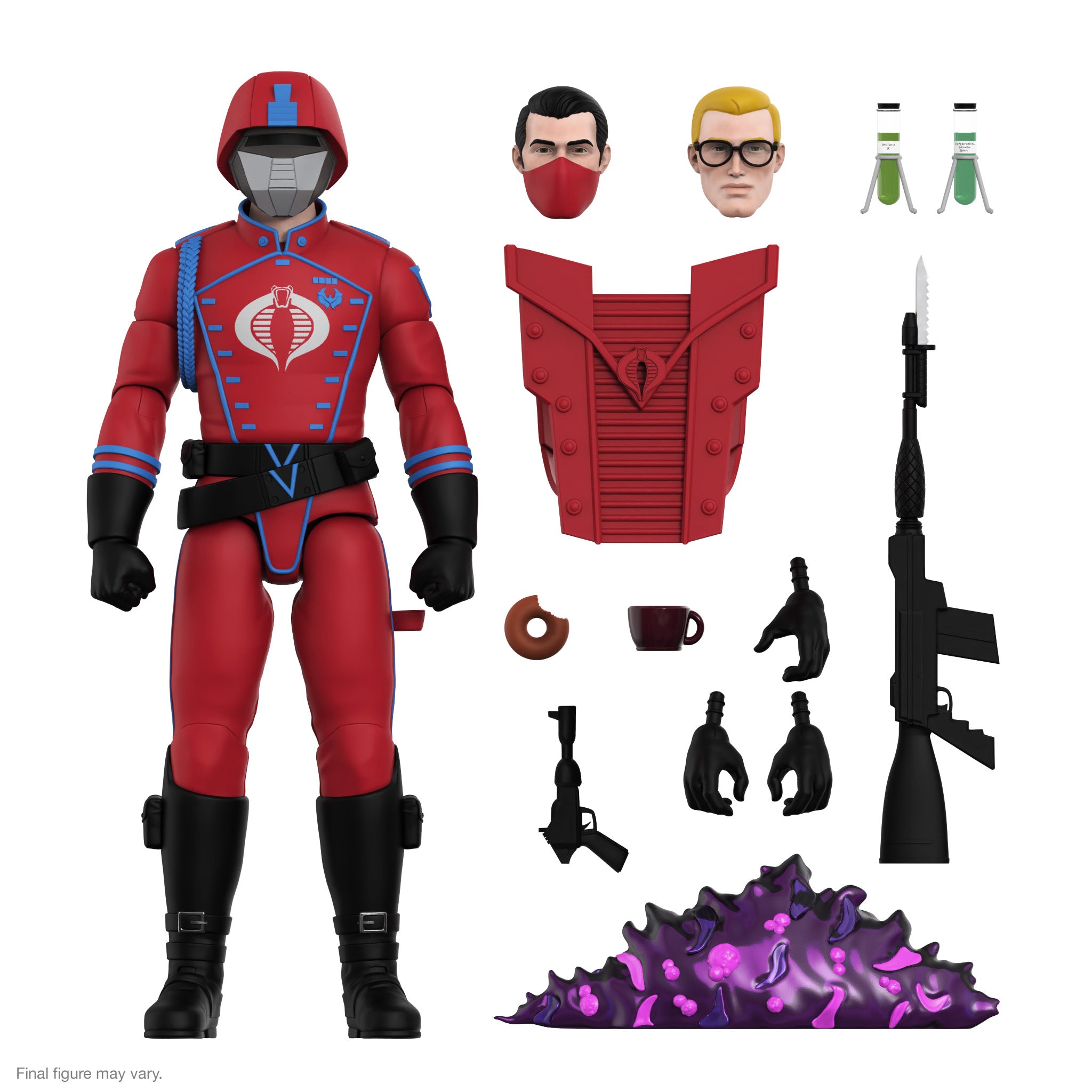G.I. Joe ULTIMATES! W5 - Cobra Crimson Guard (cartoon accurate)
