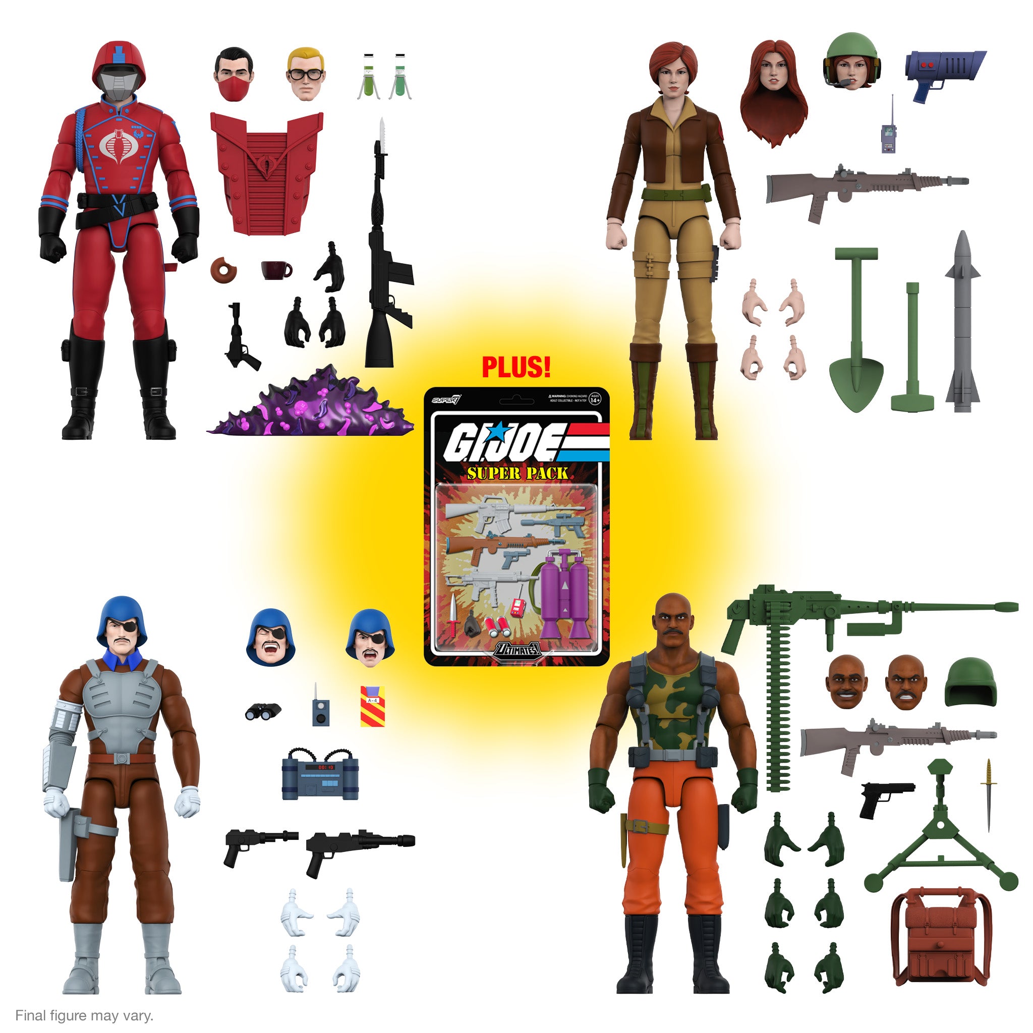 G.I. Joe ULTIMATES! Wave 5 - Set of 4