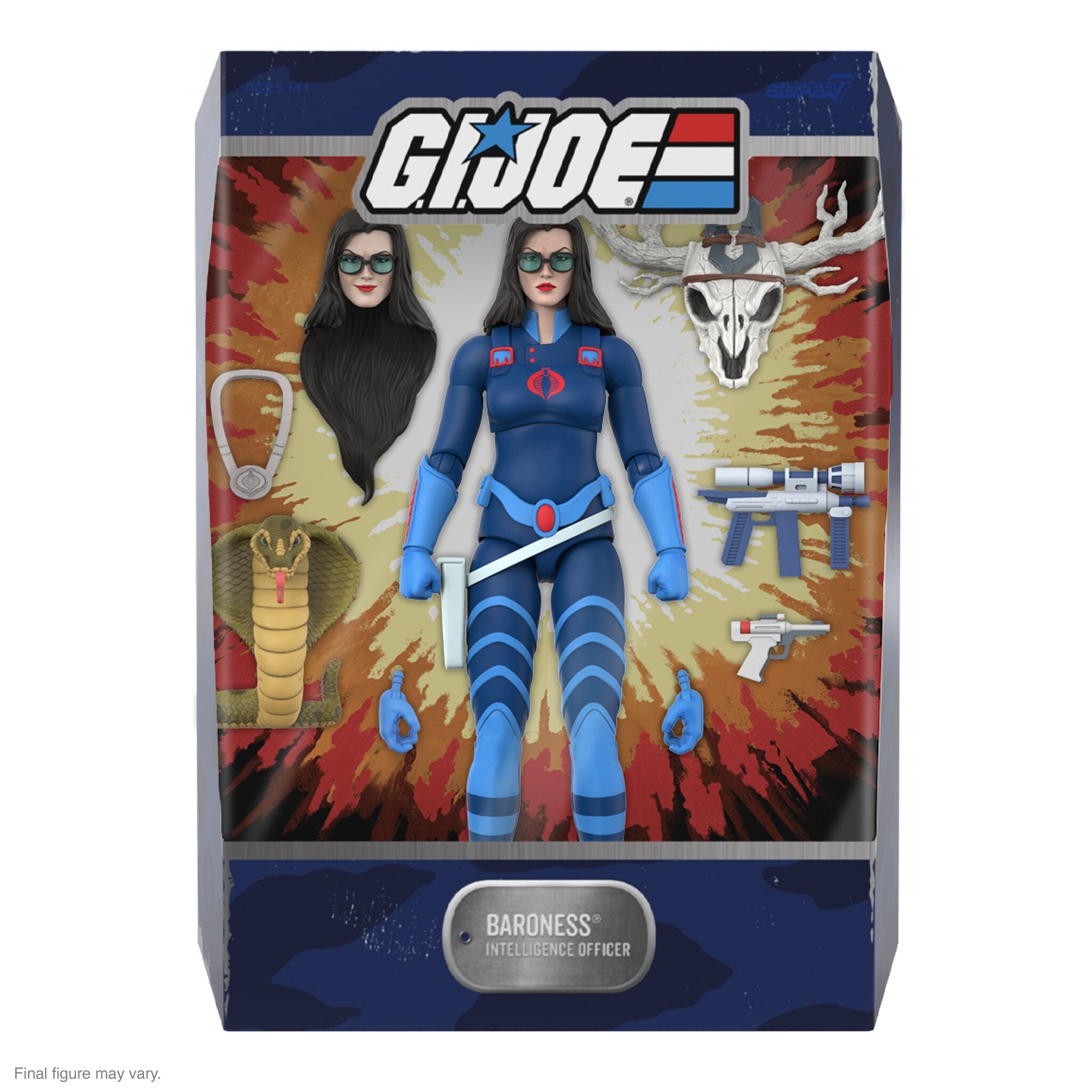G.I. Joe ULTIMATES! Wave 06 (DIC) - Baroness (Dark Blue)