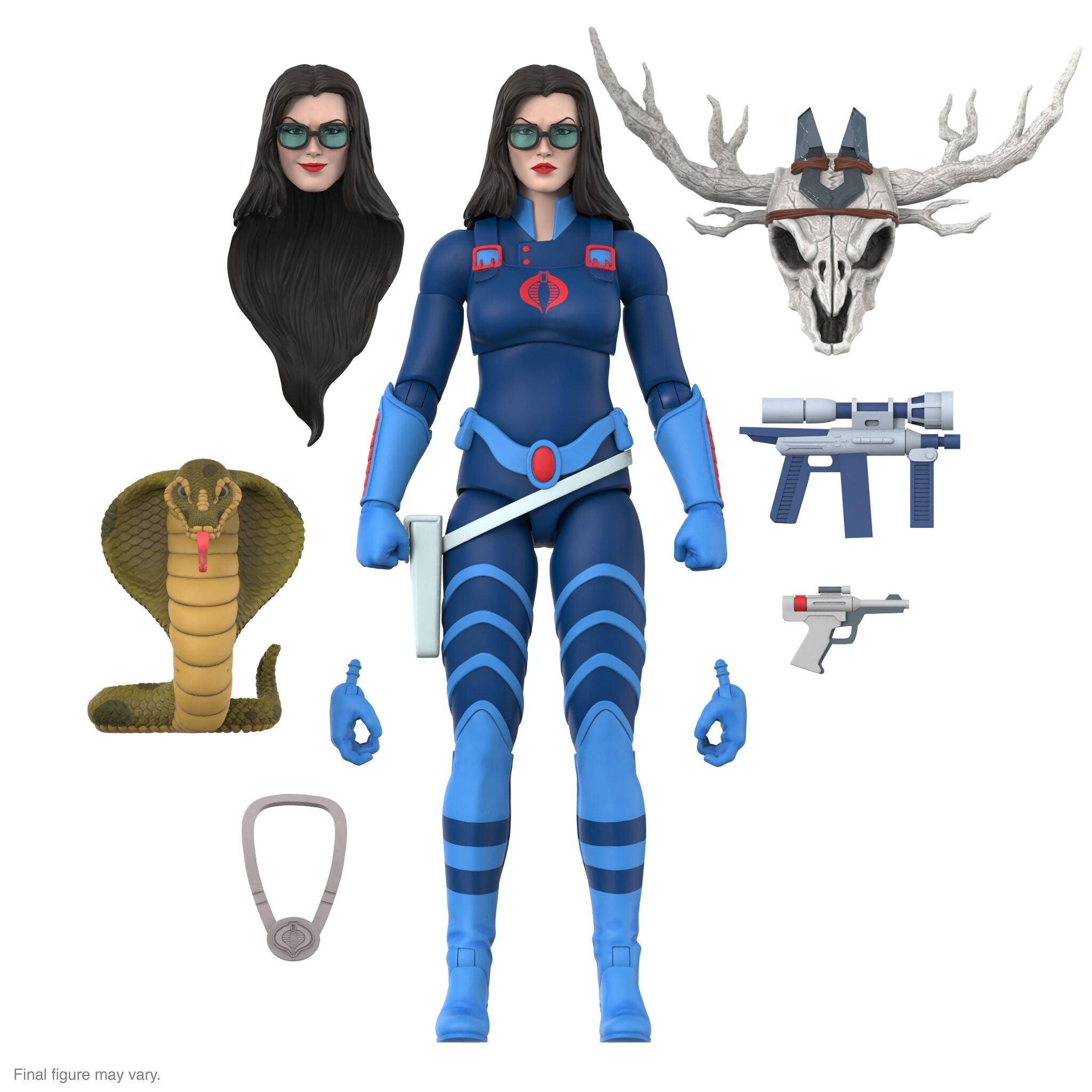 G.I. Joe ULTIMATES! Wave 06 (DIC) - Baroness (Dark Blue)