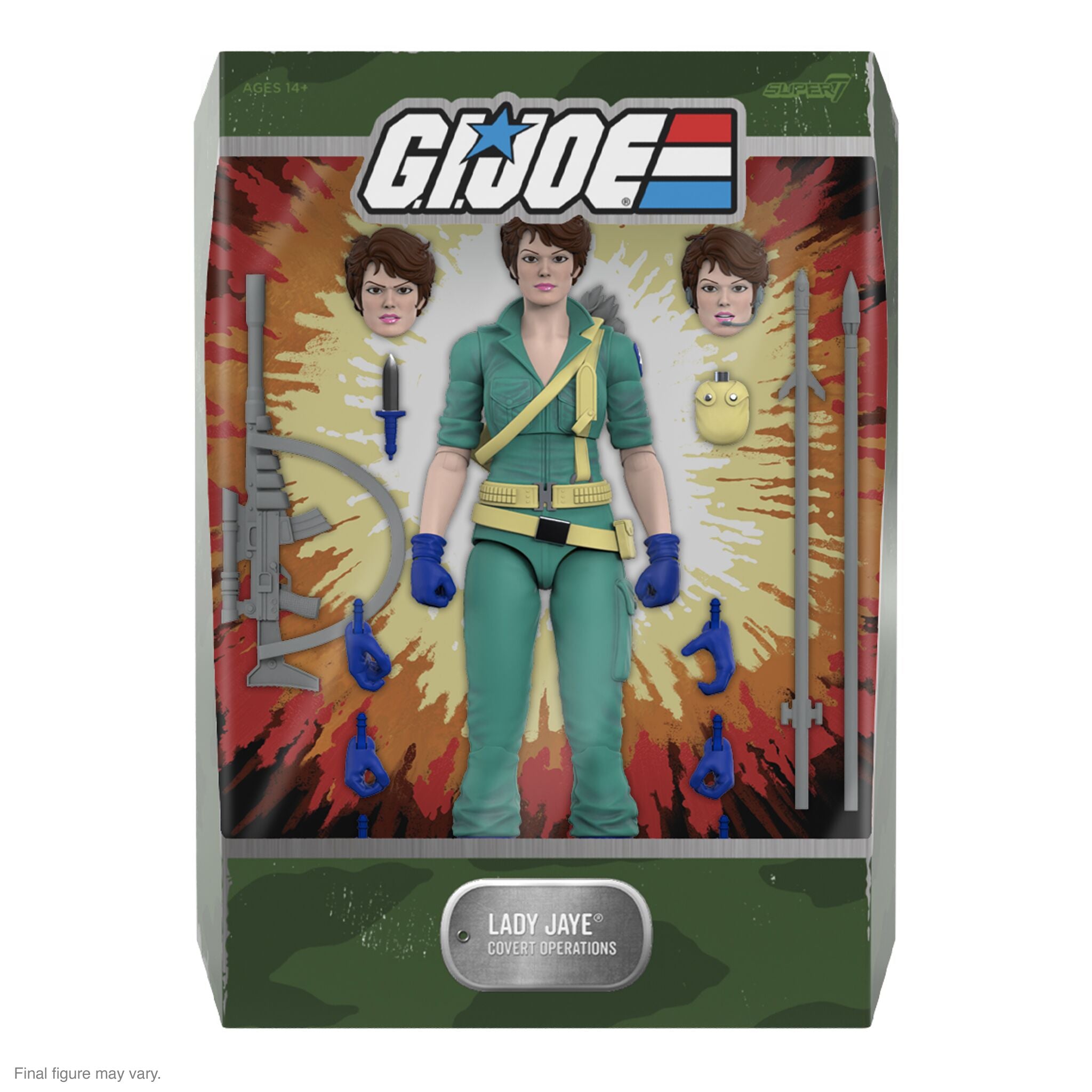 G.I. Joe ULTIMATES! Wave 06 (DIC) - Lady Jaye (Teal)