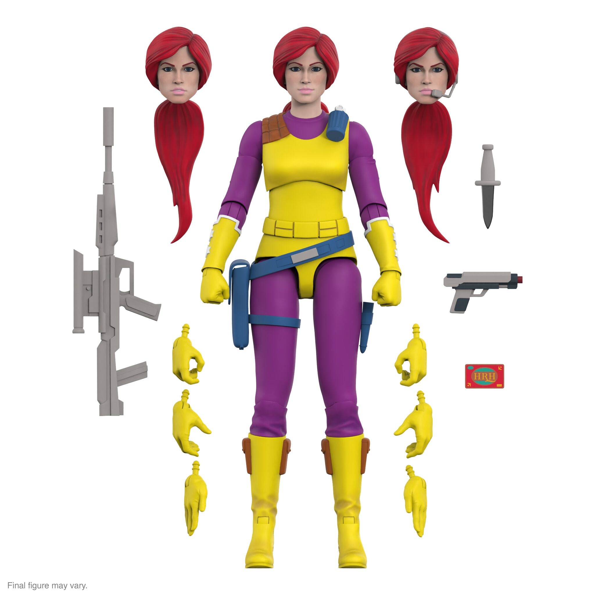 G.I. Joe ULTIMATES! Wave 06 (DIC) - Scarlett (Purple)