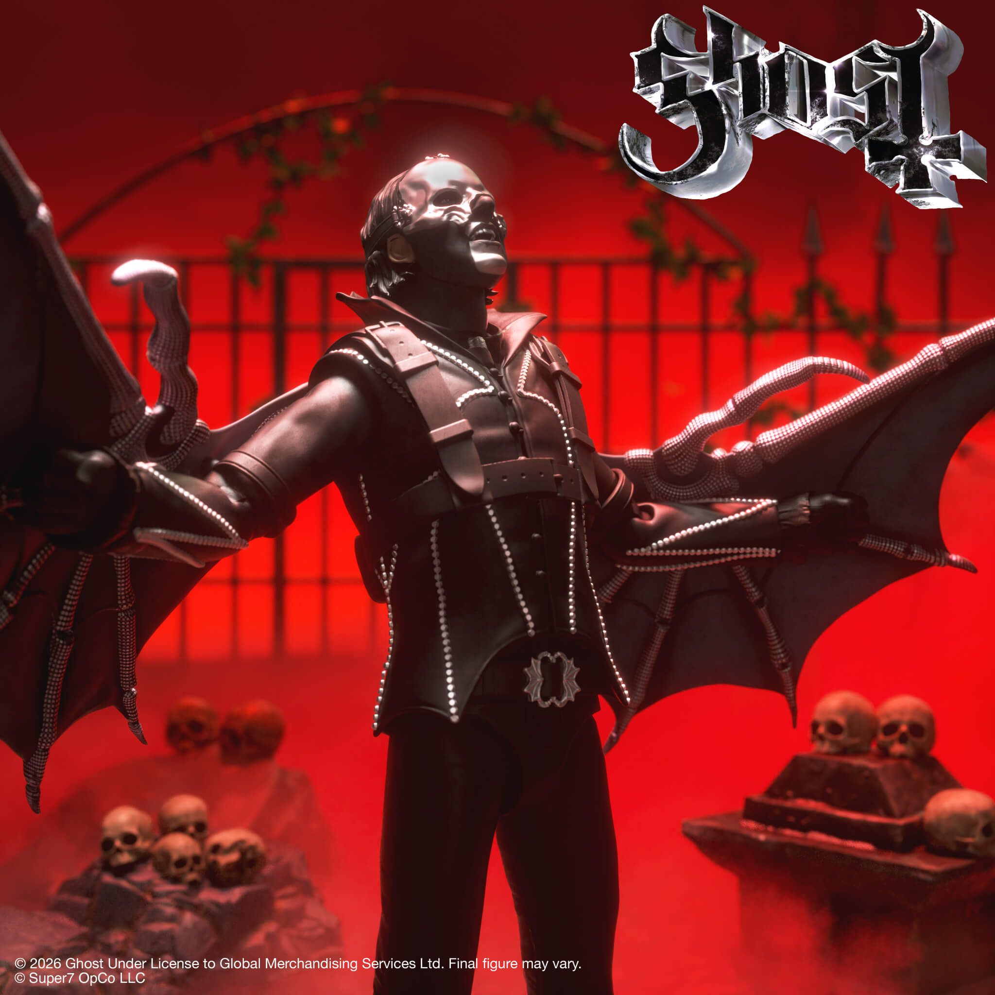 Ghost ULTIMATES! Wave 06 - Papa V Perpetua (Bat Wings)