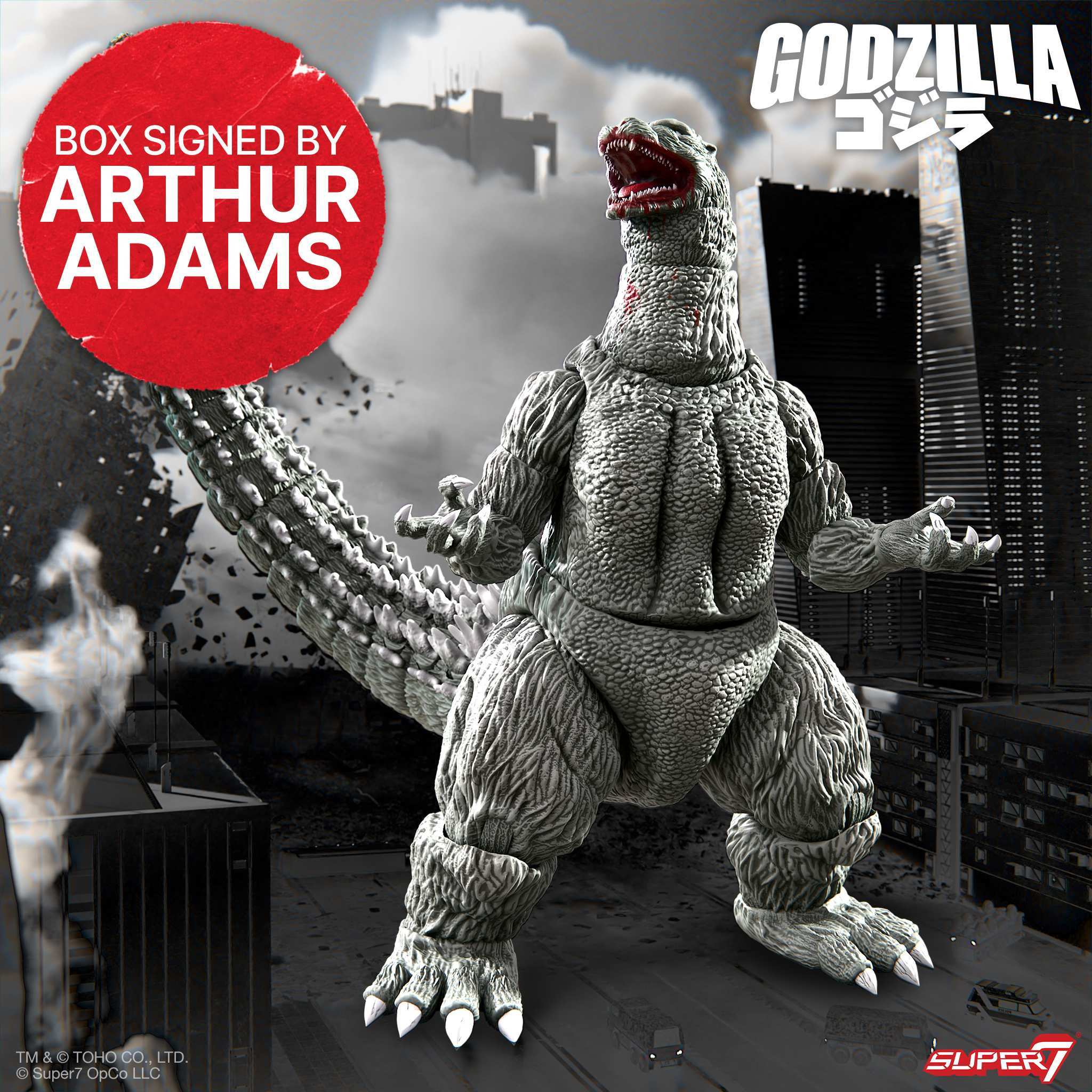 Toho ULTIMATES! - Godzilla 1989 (Greyscale Comic Book - Thirsty For Blood, SIGNED)