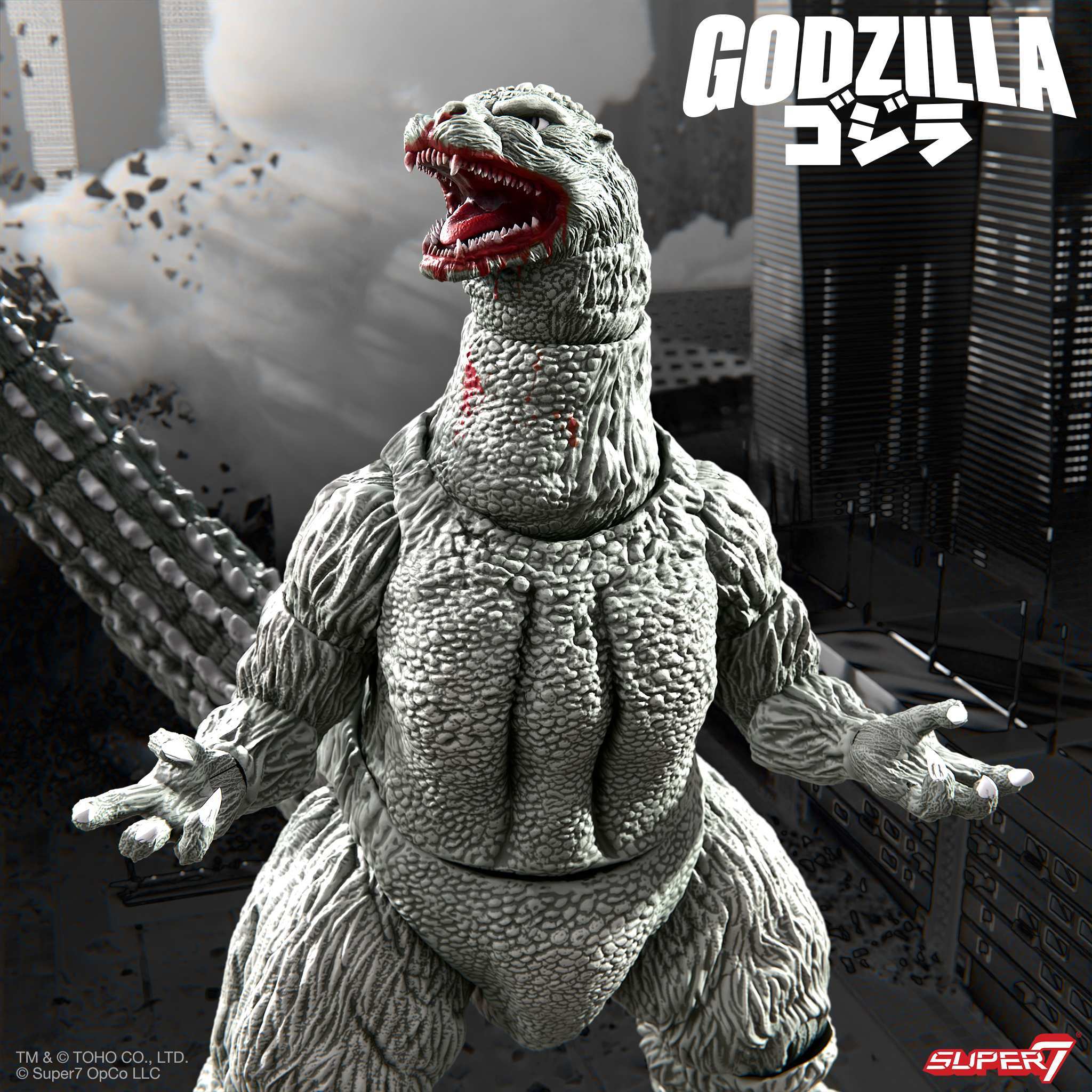 Toho ULTIMATES! - Godzilla 1989 (Greyscale Comic Book - Thirsty For Blood)