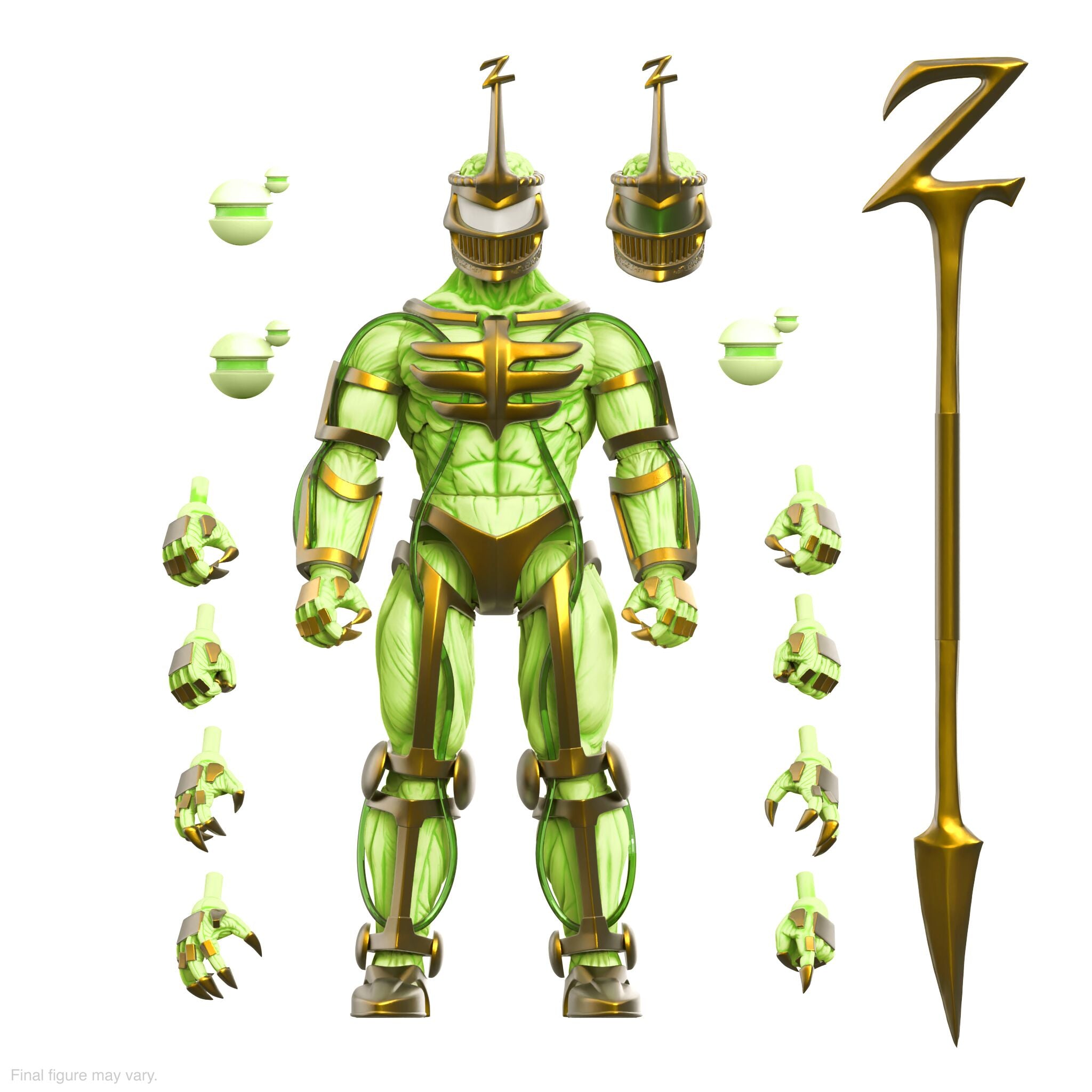 Mighty Morphin Power Rangers ULTIMATES! - Lord Zedd (Imperial Gold Glow)