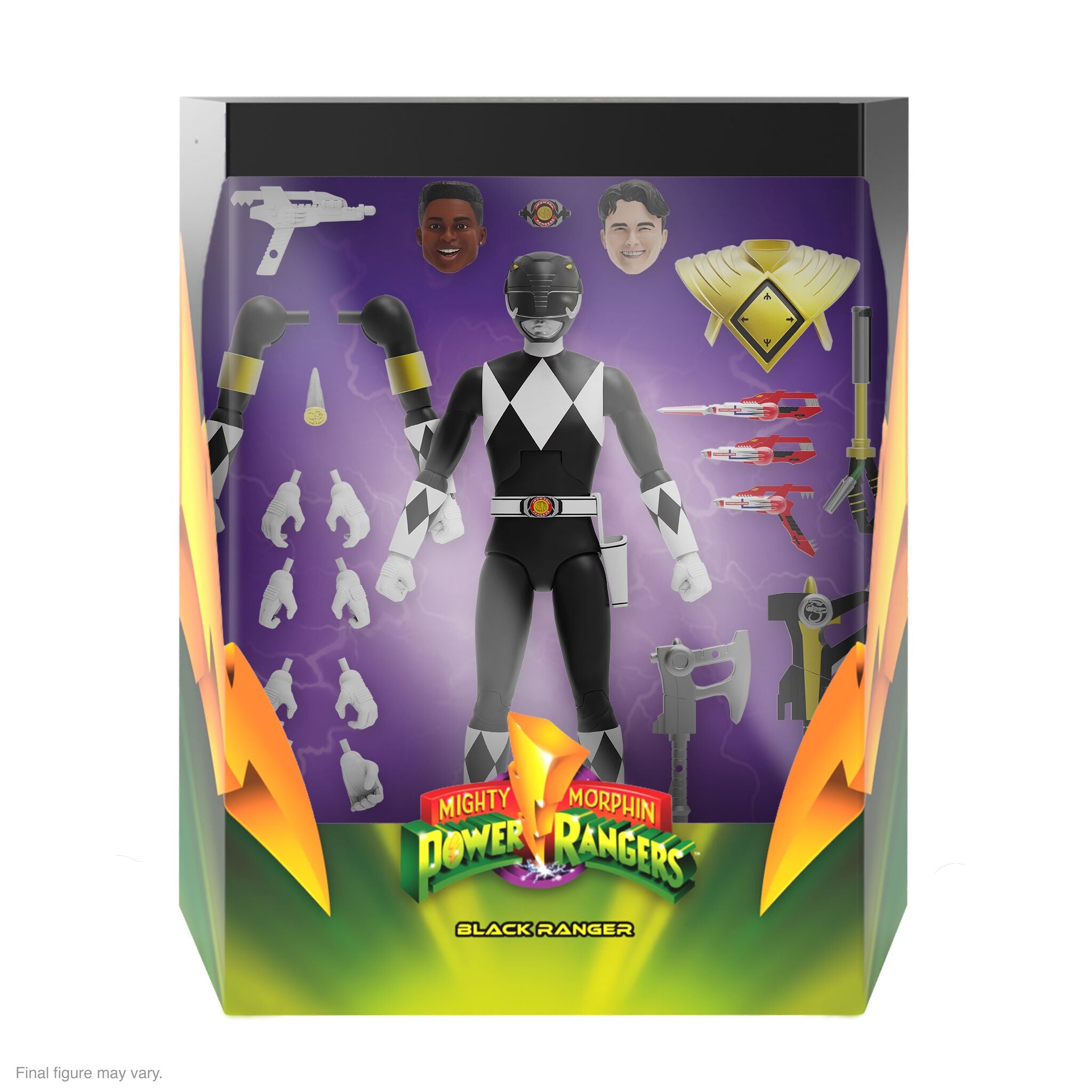 Mighty Morphin Power Rangers ULTIMATES! Wave 3- Black Ranger