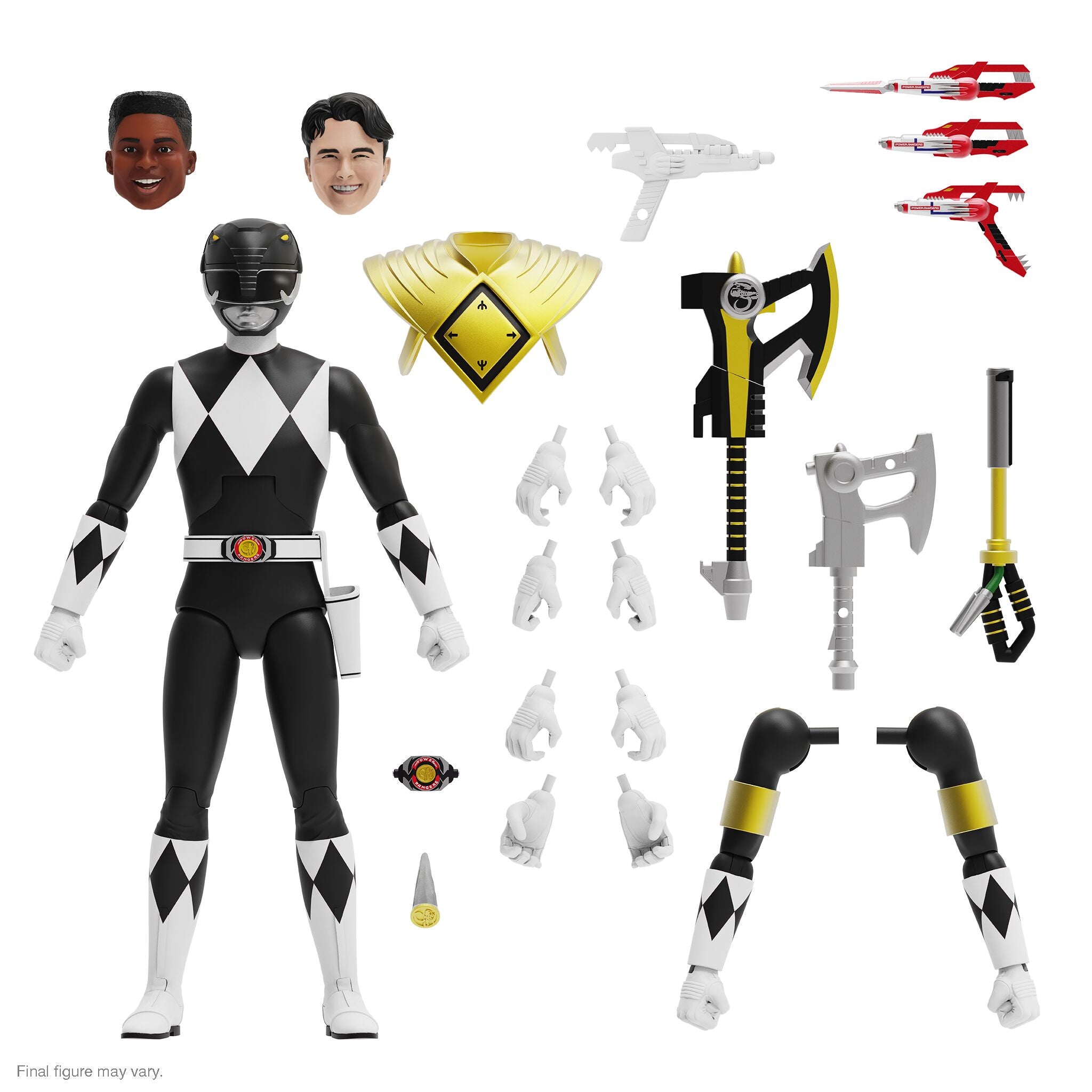 Mighty Morphin Power Rangers ULTIMATES! Wave 3- Black Ranger