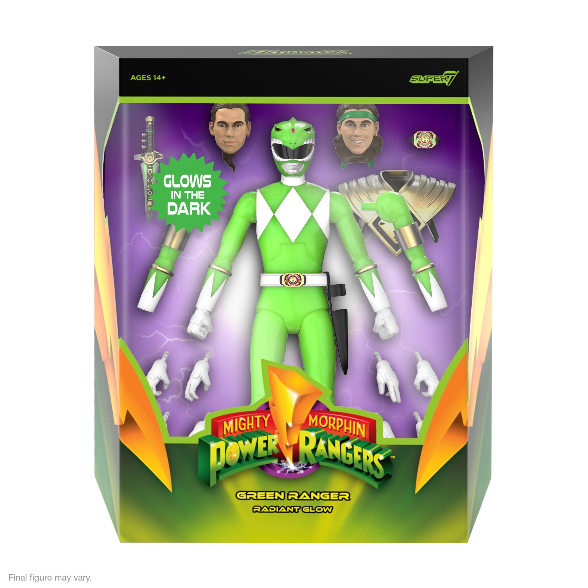 Mighty Morphin Power Rangers ULTIMATES! Wave 05 - Green Ranger (Glow)