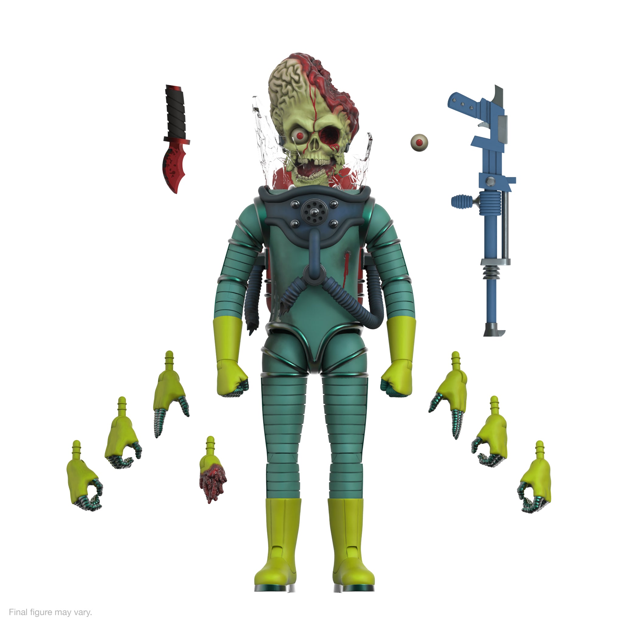 Mars Attacks ULTIMATES! Wave 01 - Martian (Smashing the Enemy)
