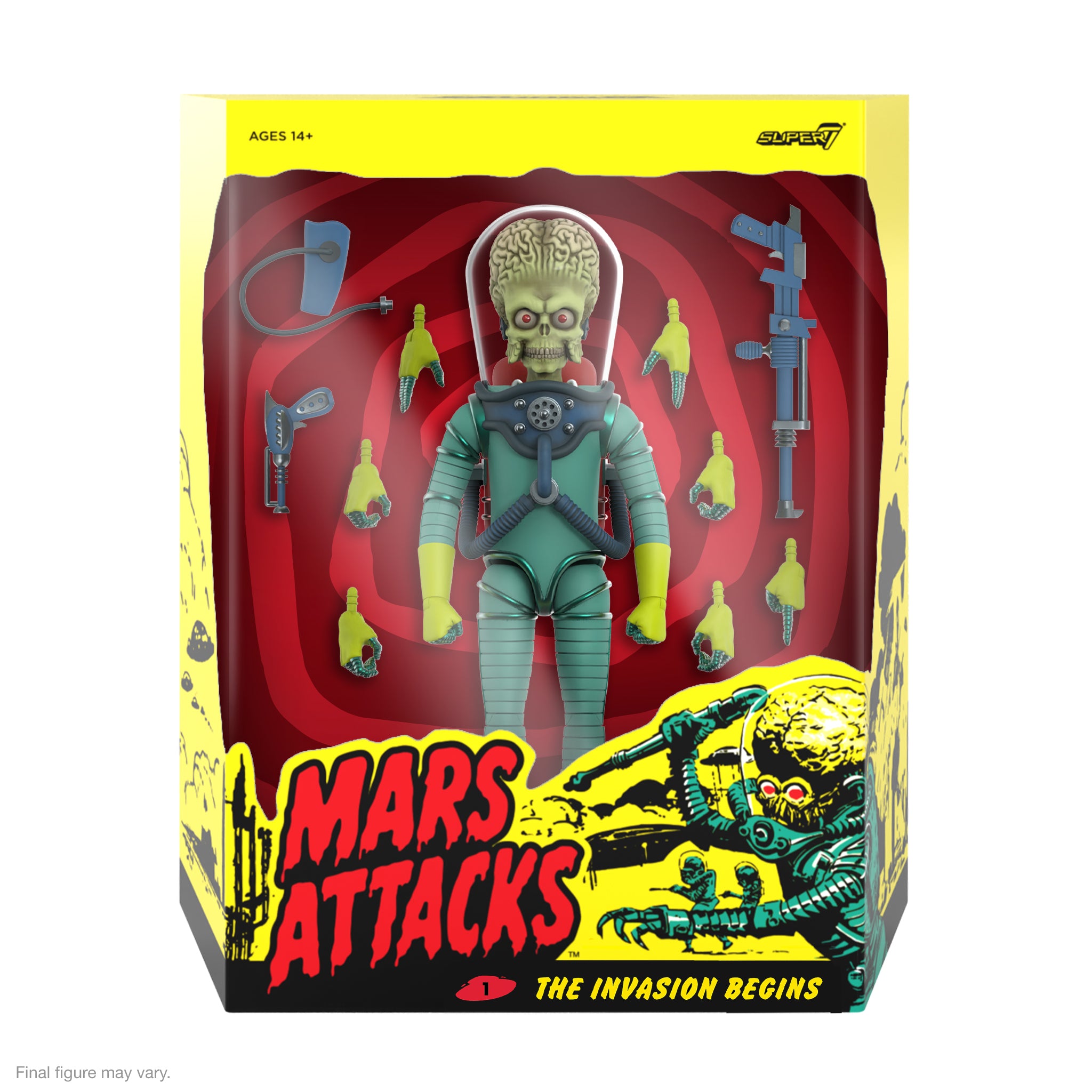 Mars Attacks ULTIMATES! Wave 01 - Martian (Invasion Begins)